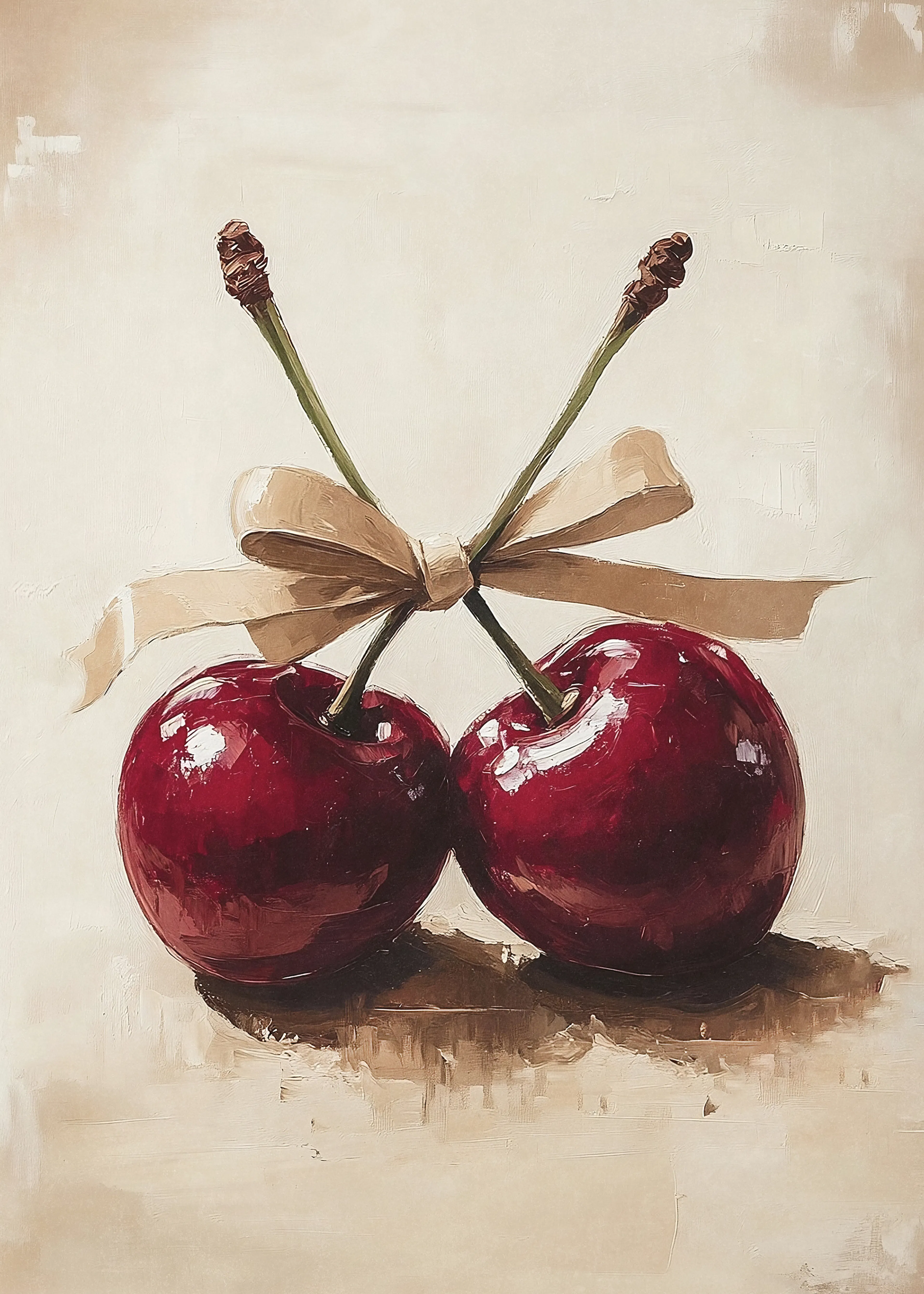 Olga Telnova - Cherries Wall Poster 0