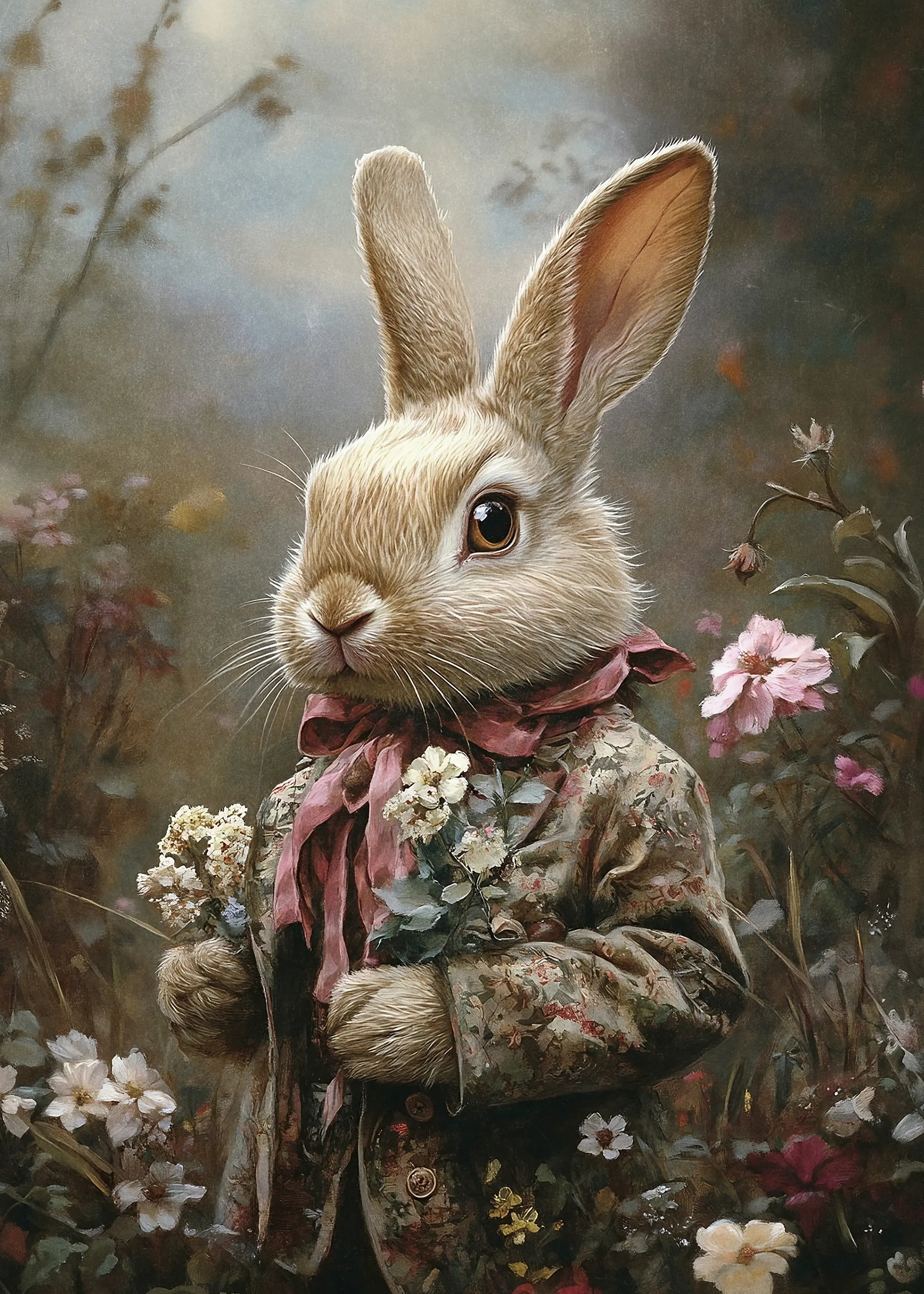 Olga Telnova - Sød Kanin I Plakat 0