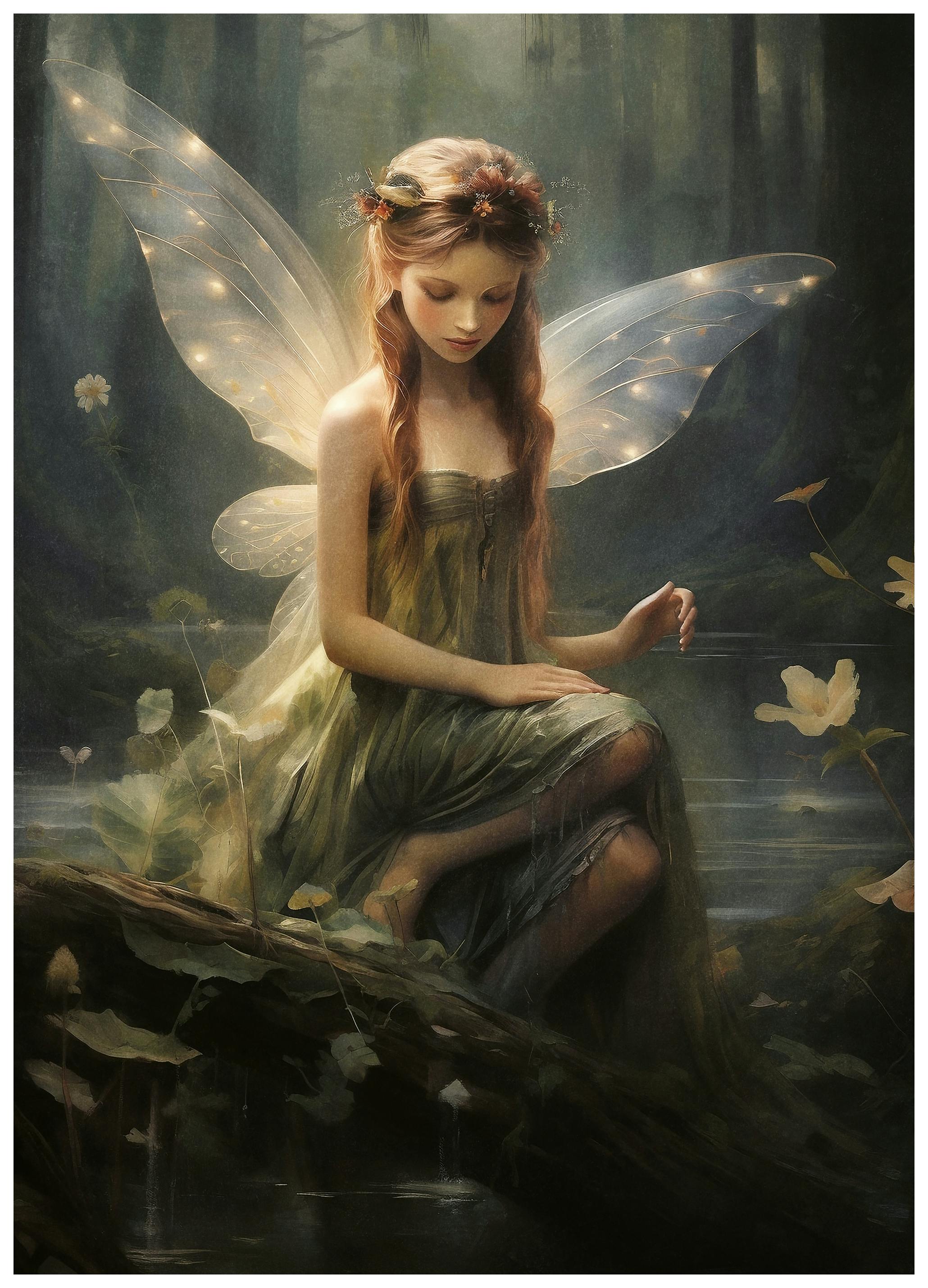 Olga Telnova - Fairy Forest Poster (40x50 cm) - Poster Store
