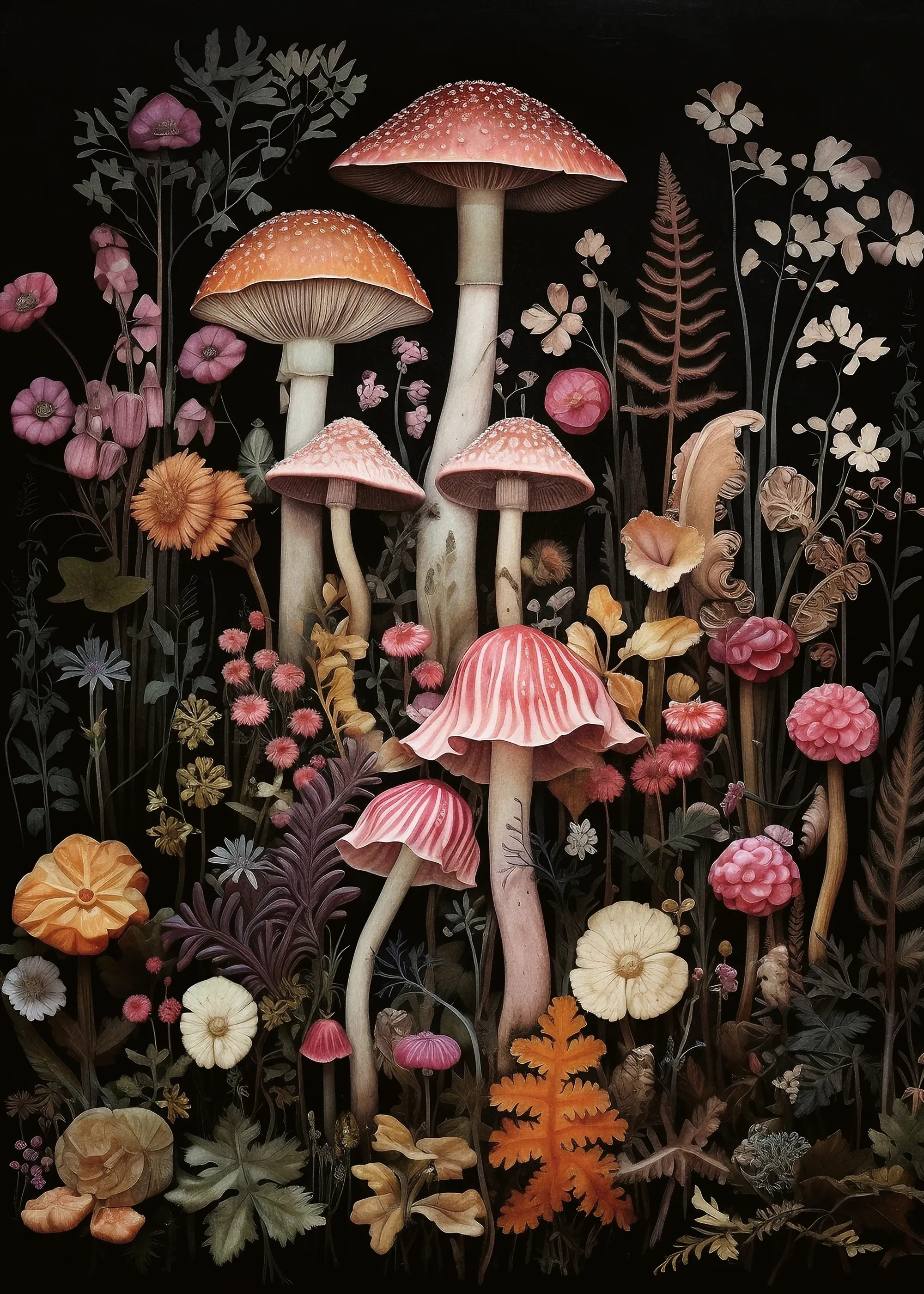 Olga Telnova - Pilzgarten Poster 0