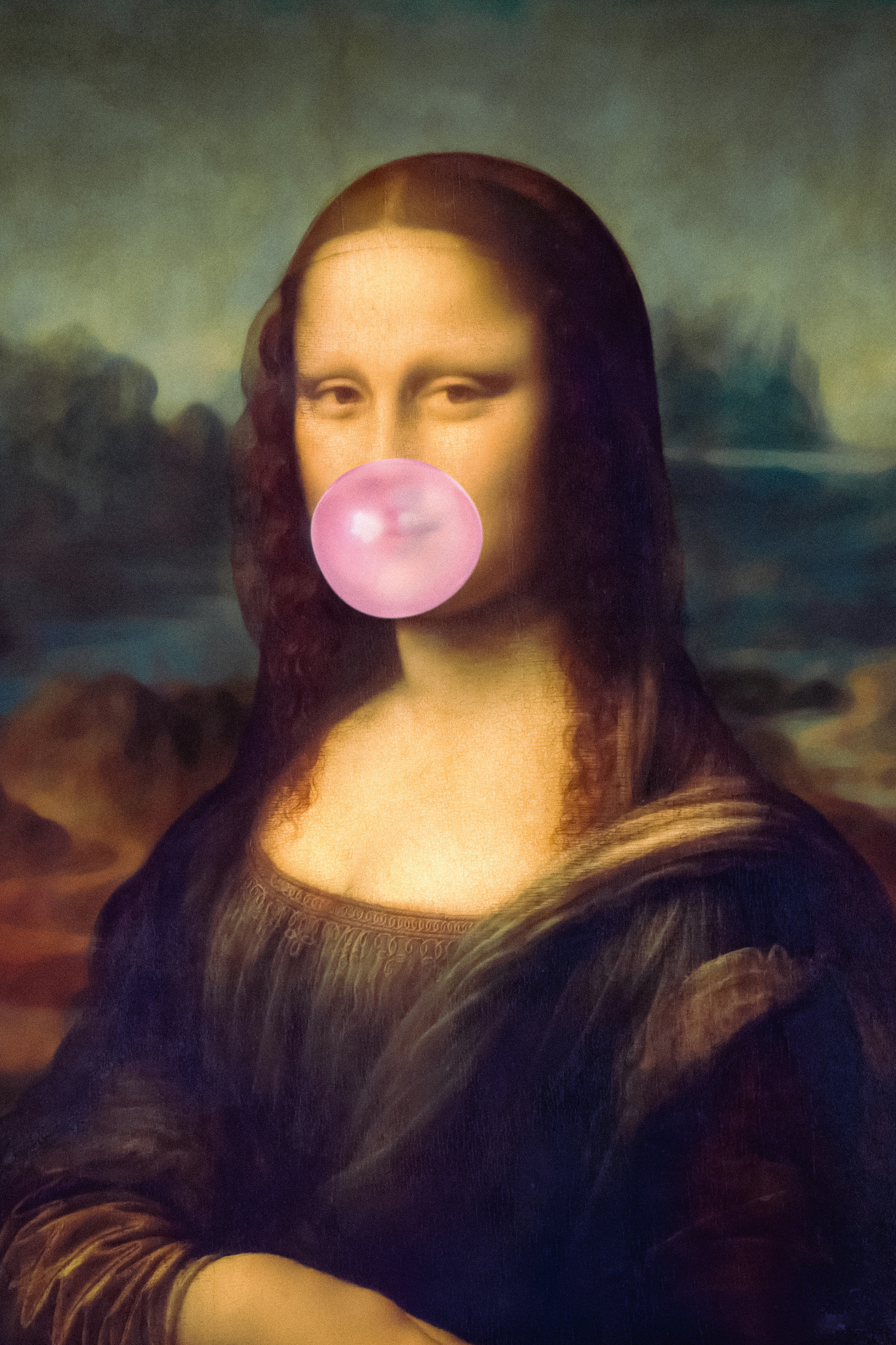 TauDalPoi - Sassy Mona Lisa Poster