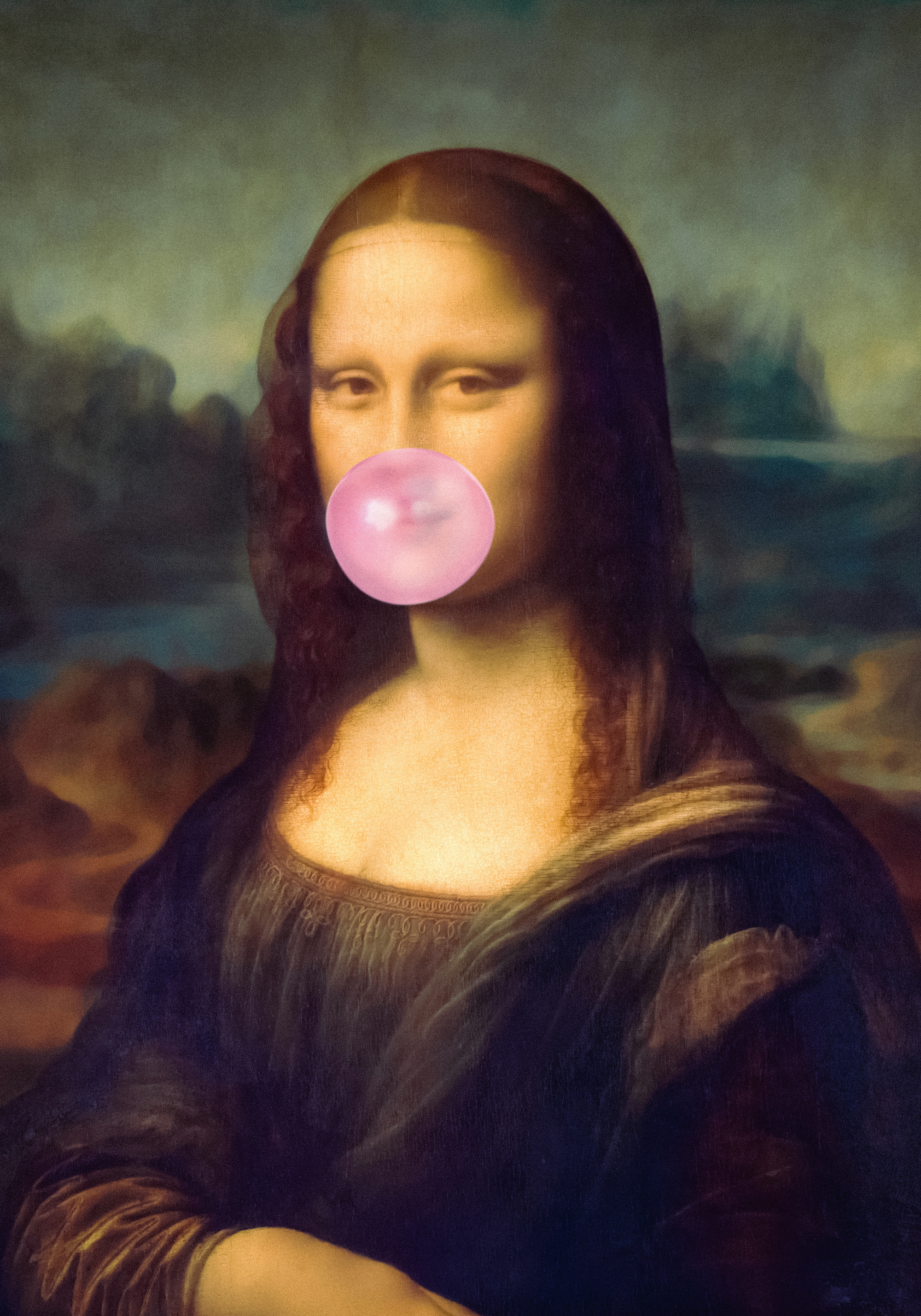 TauDalPoi - Sassy Mona Lisa Poster
