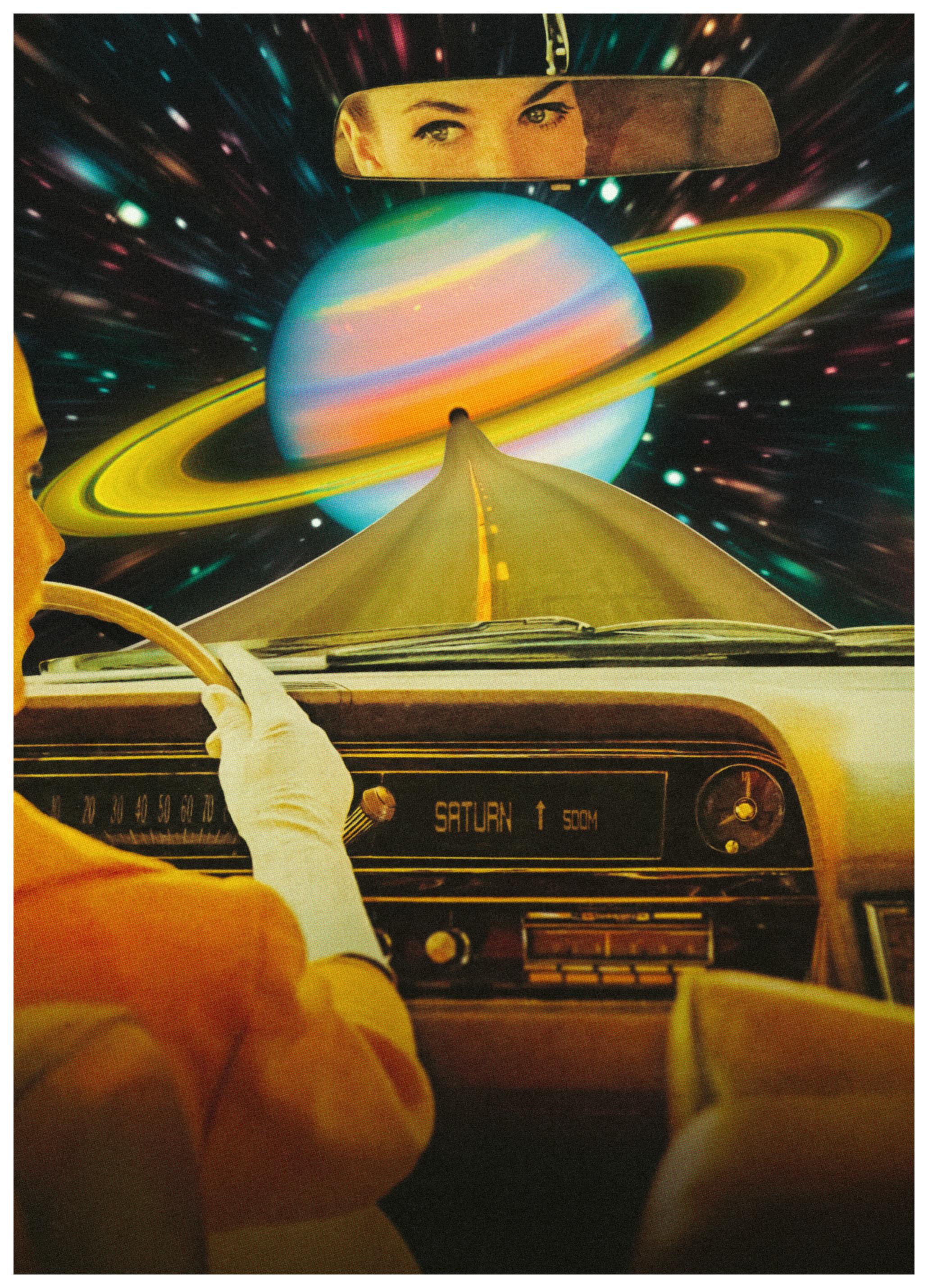 TauDalPoi - Saturn Commute Poster (100x150 cm) - Poster Store