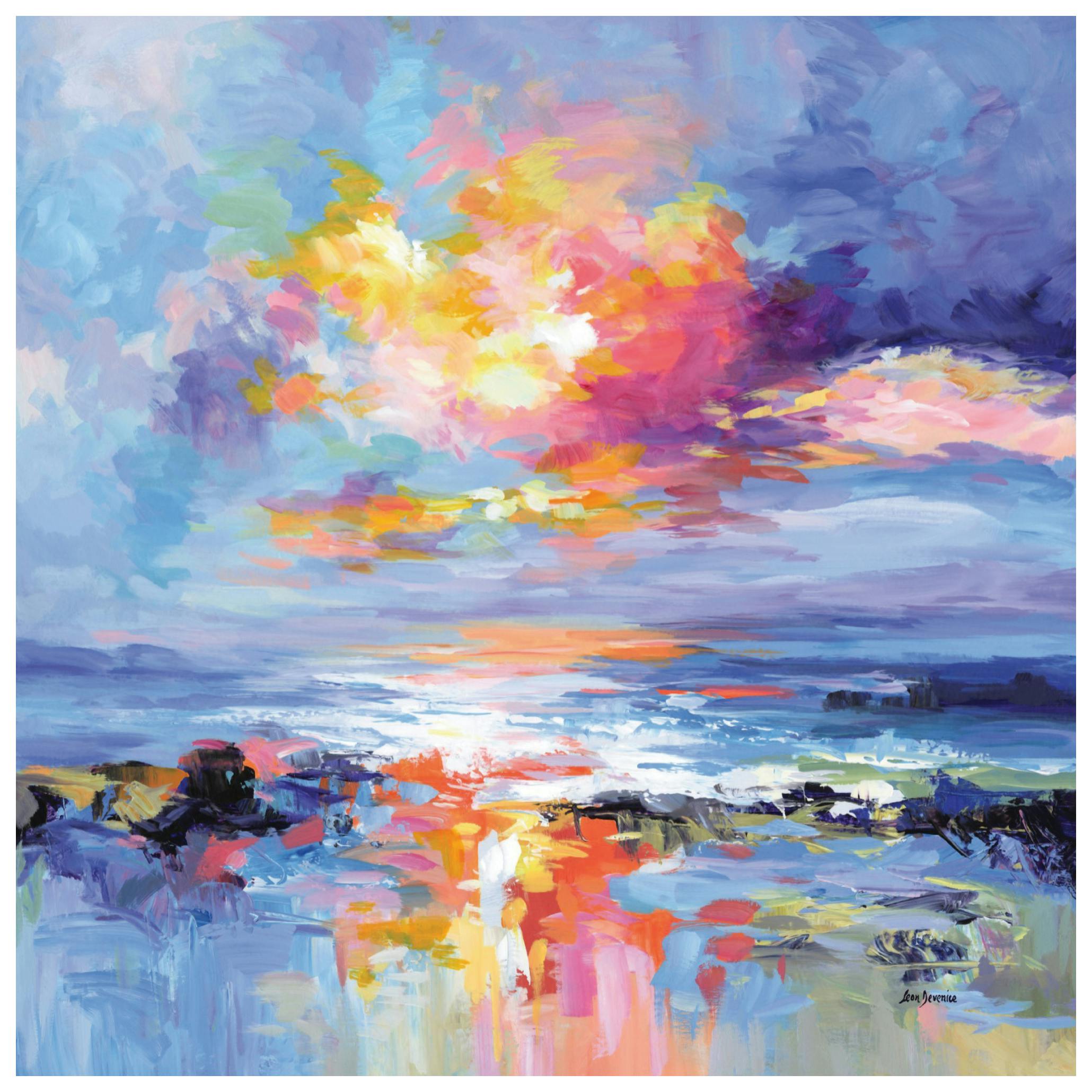 Leon Devenice - Seascape Impressions Poster (50x50 cm) - Poster Store