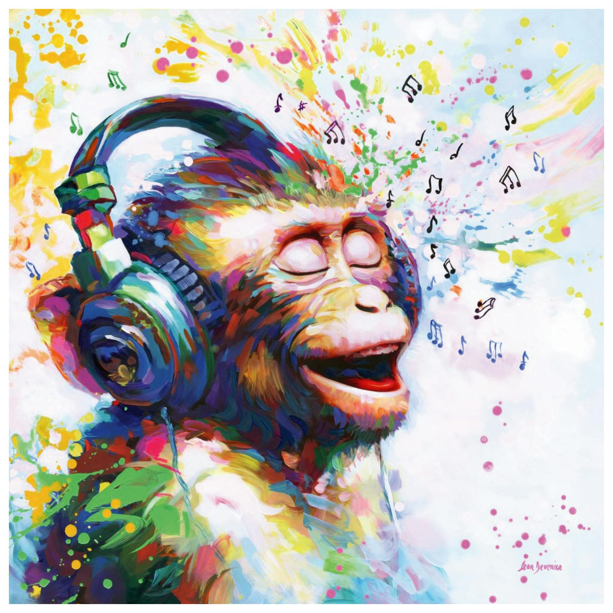 Leon Devenice - Blissful Beats Poster (50x50 cm) - Poster Store