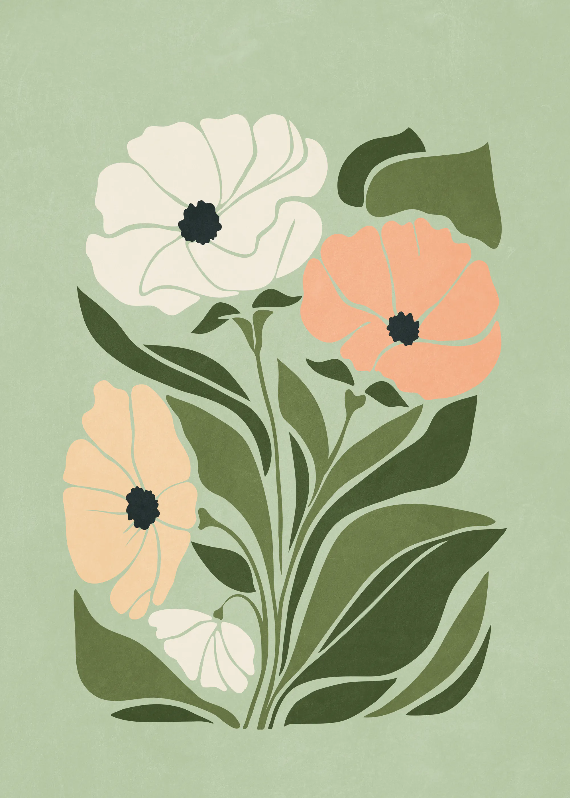 Olga Telnova - Floral Poster 0