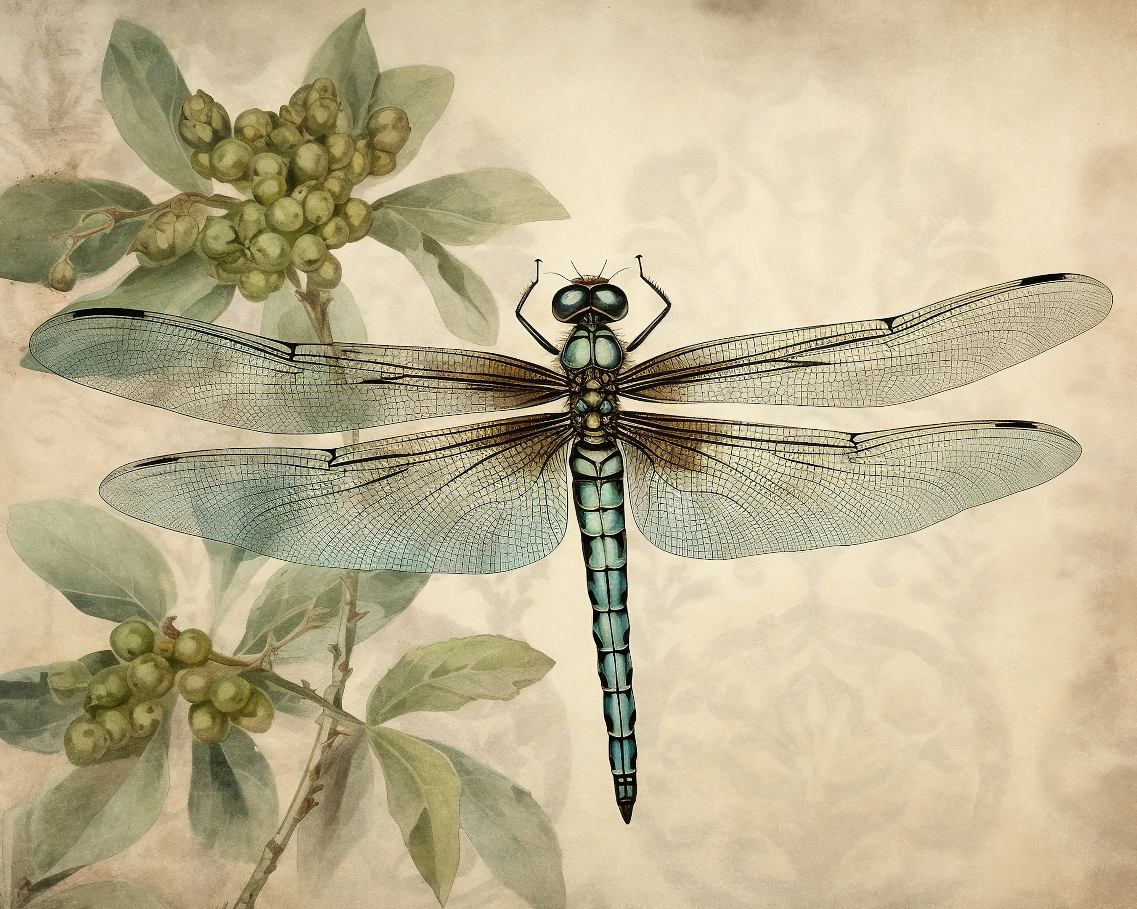 Olga Telnova - Libellule Poster 0