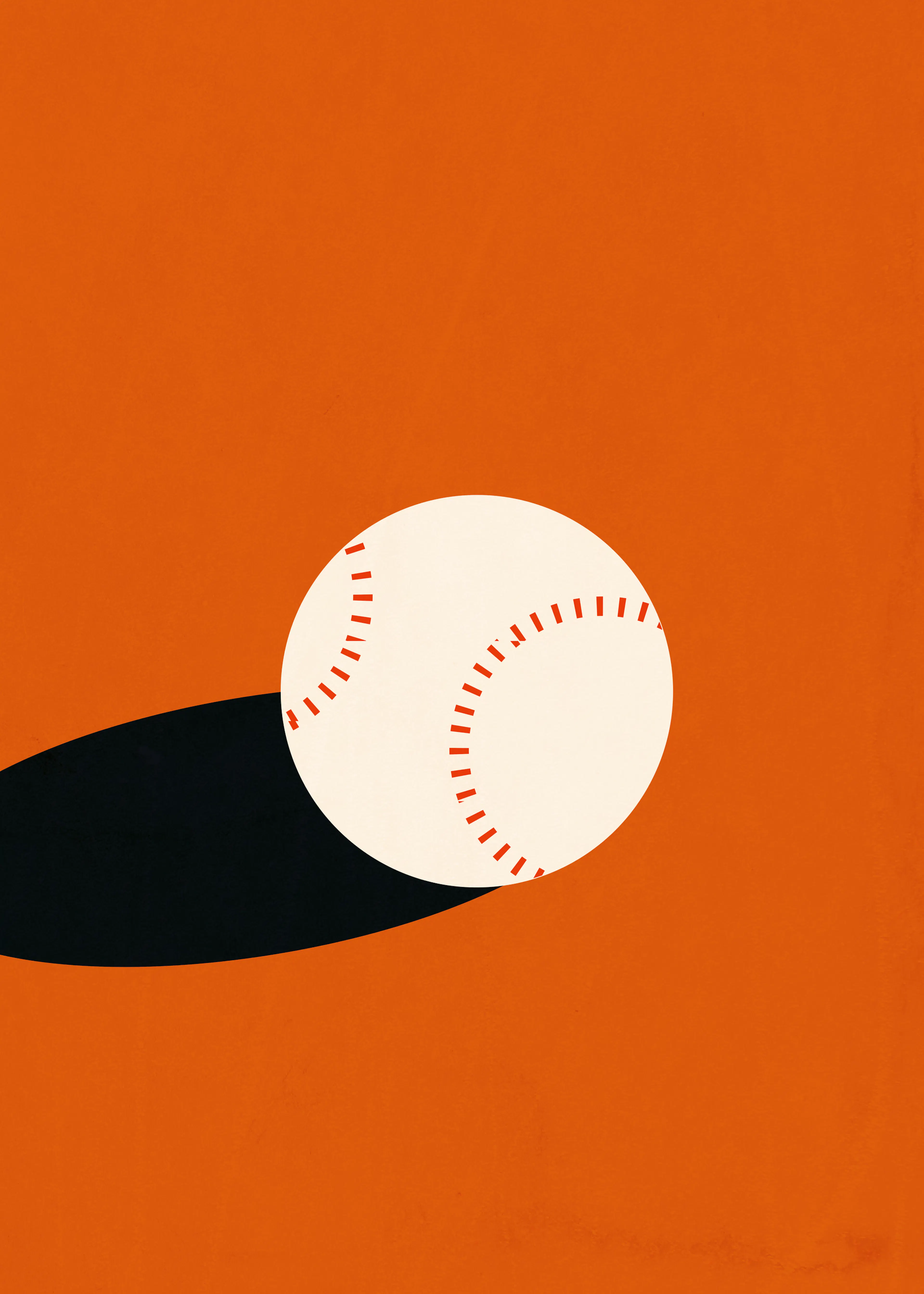 Baseball Shadow Poster 0