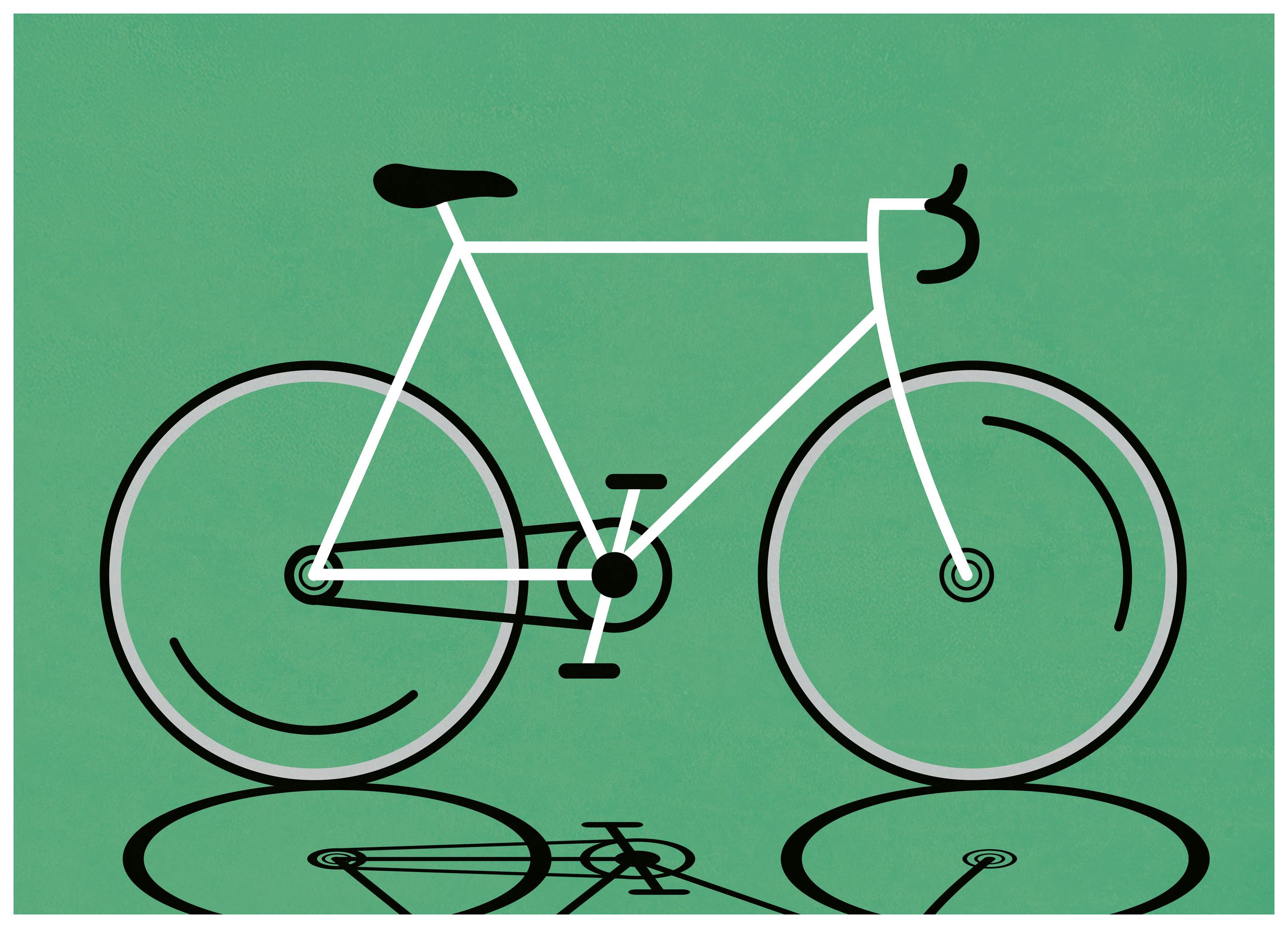 Bici da Corsa Vintage Poster (21x30 cm) - Poster Store