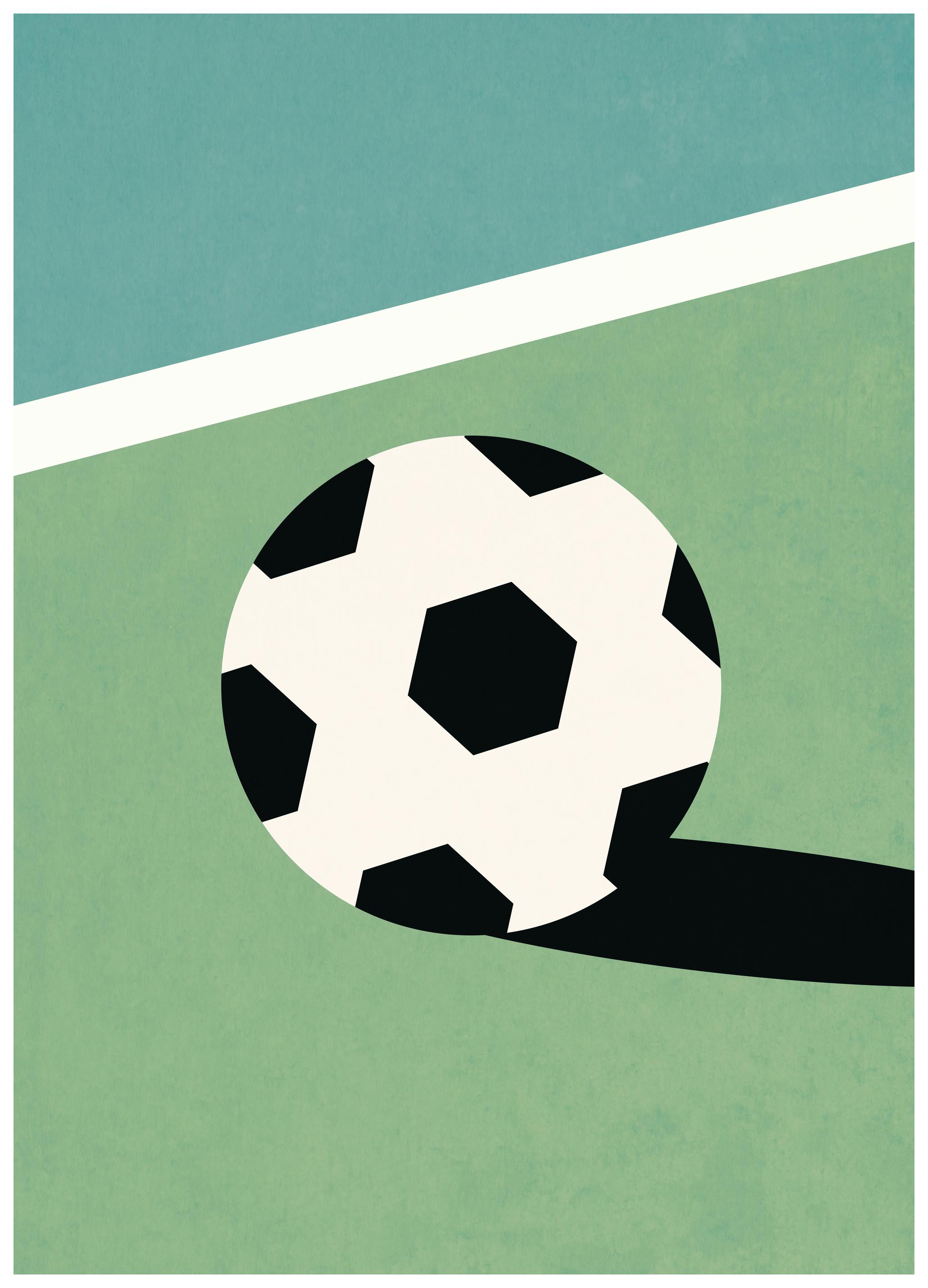 Pallone da Calcio Poster (30x40 cm) - Poster Store