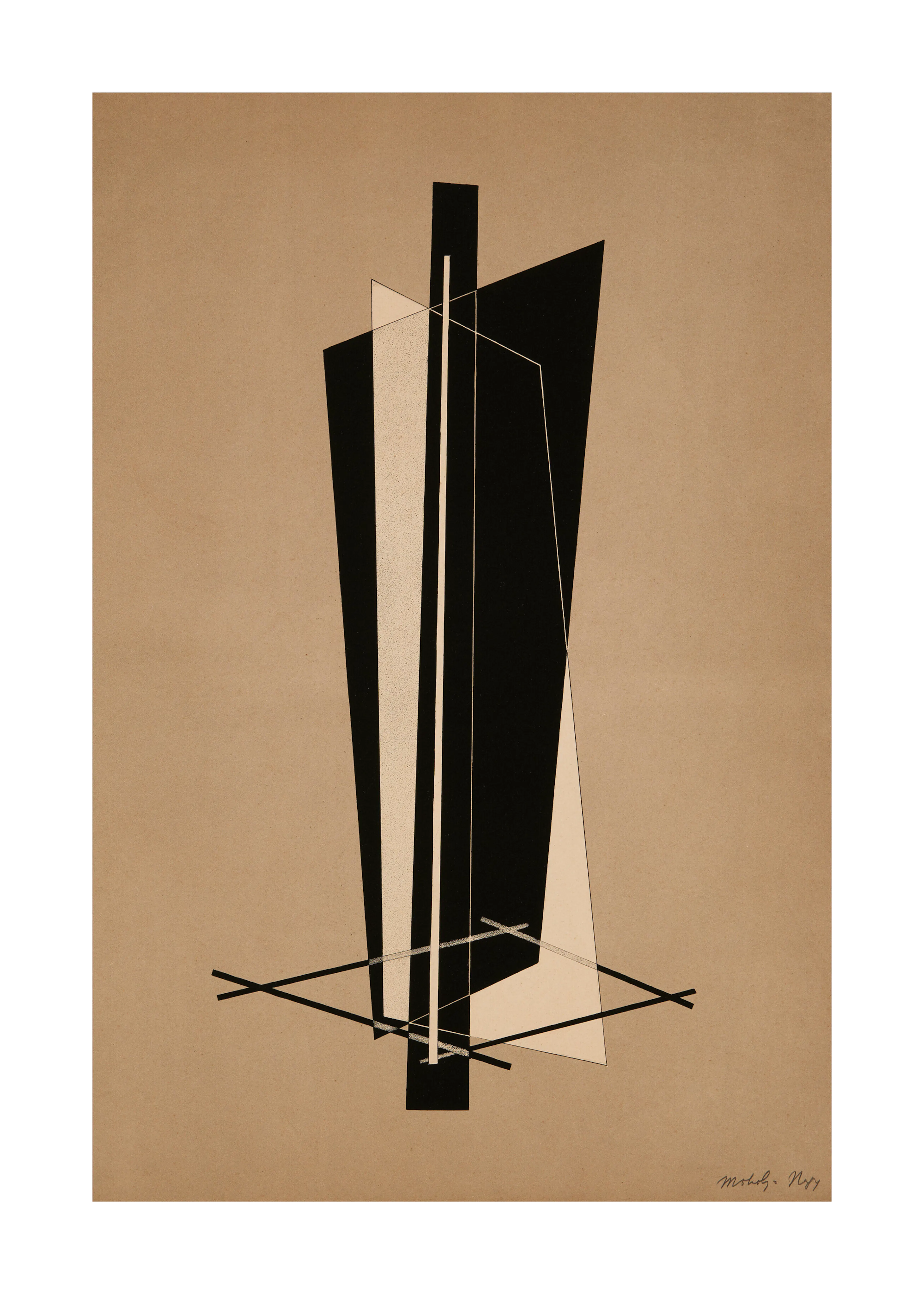 László Moholy-Nagy - Konstrucktion VI ポスター 0