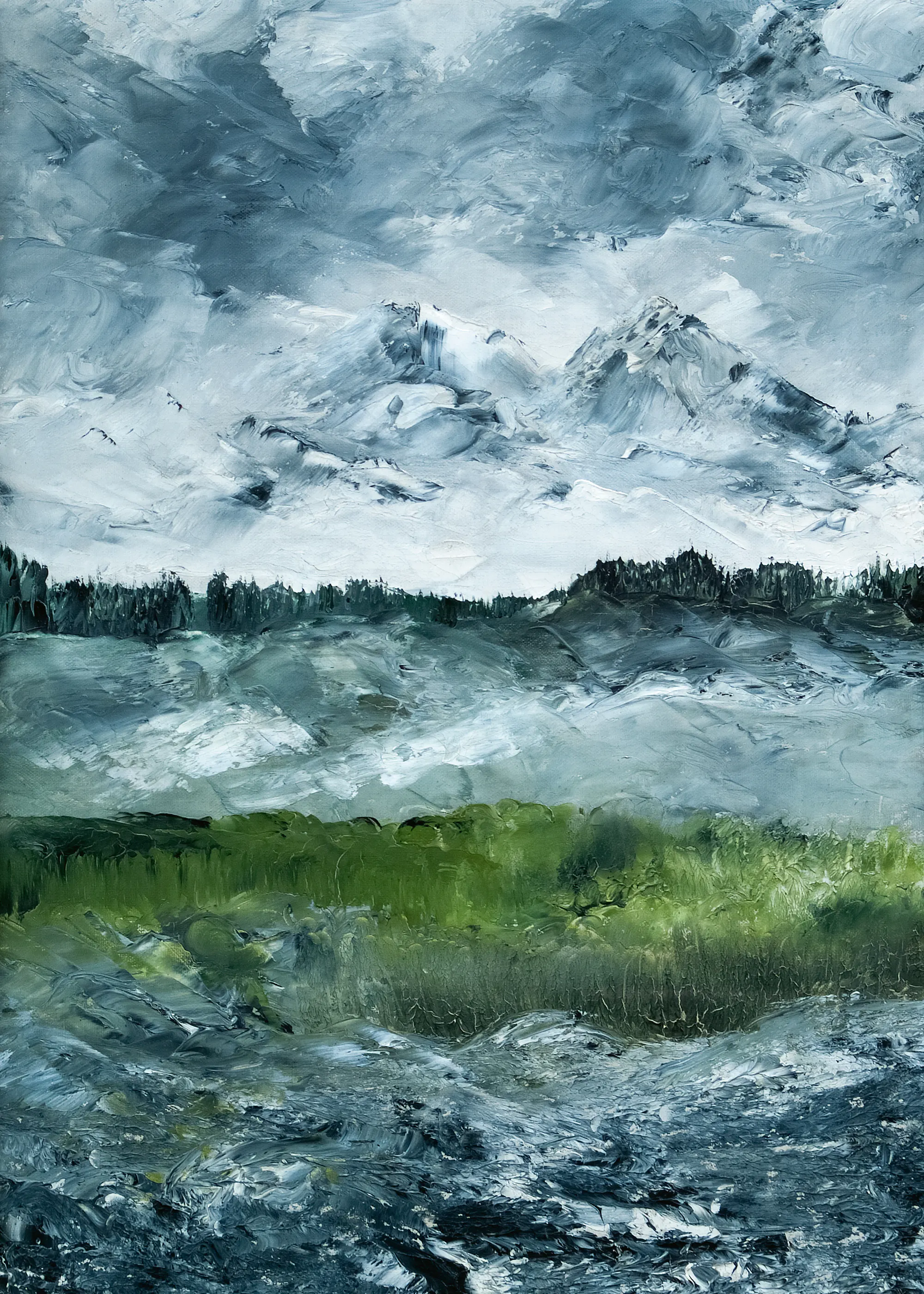 August Strindberg - Studio di Paesaggio Poster 0