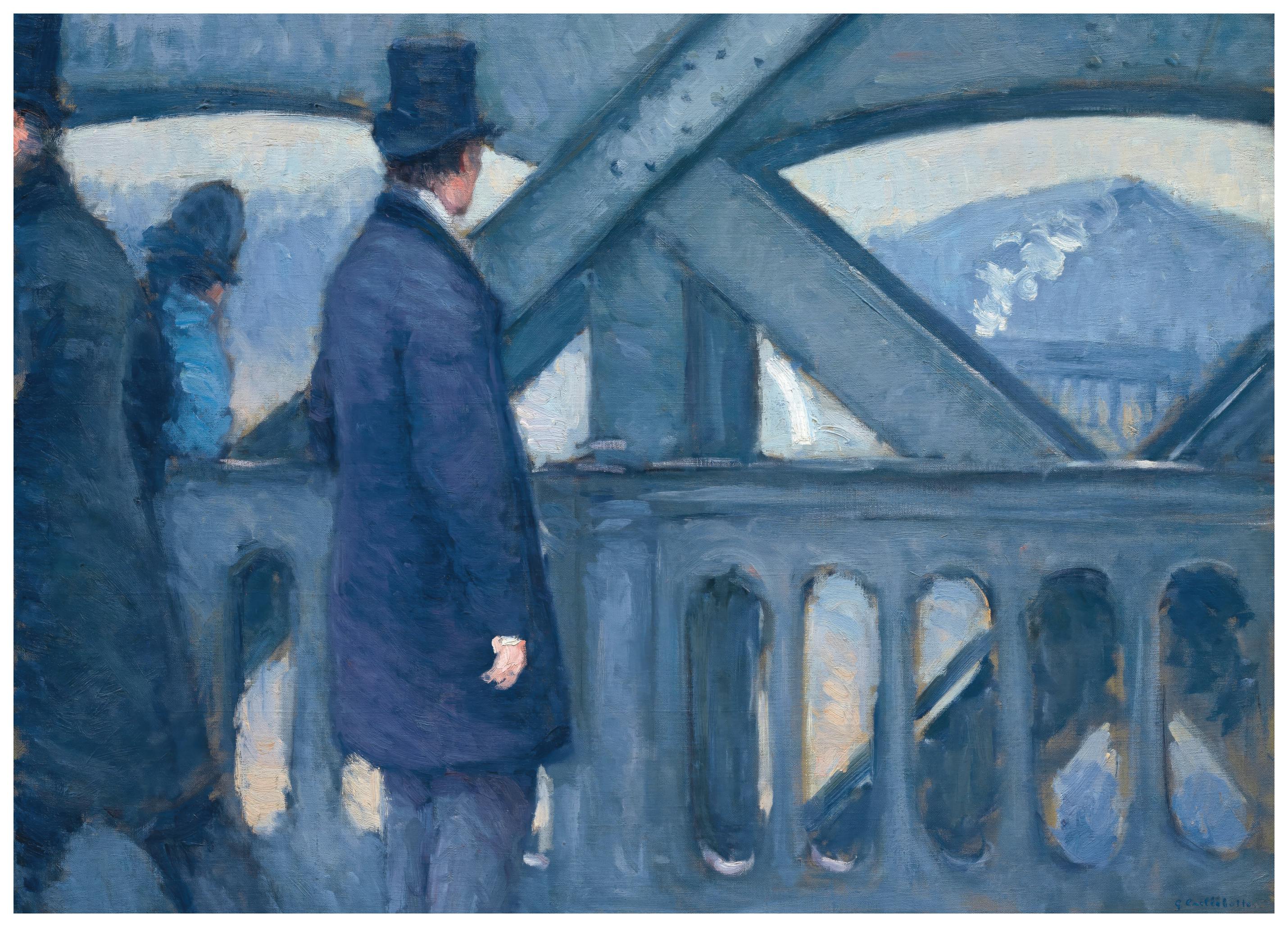 Gustave Caillebotte - Le Pont de l'Europe Poster (70x100 cm) - Poster Store