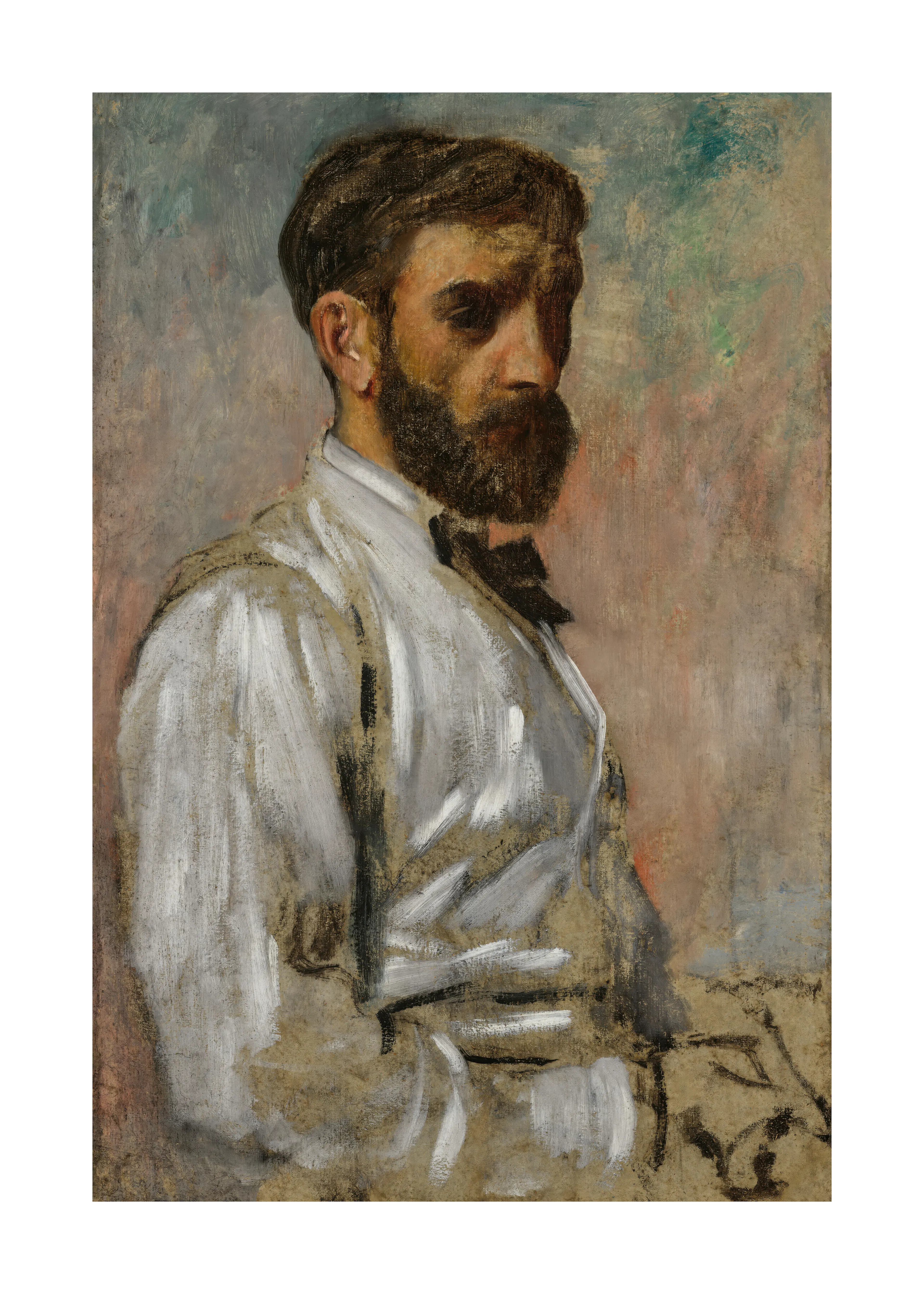 Edgar Degas - Portrait d’artiste (Léon Bonnat) Poster 0
