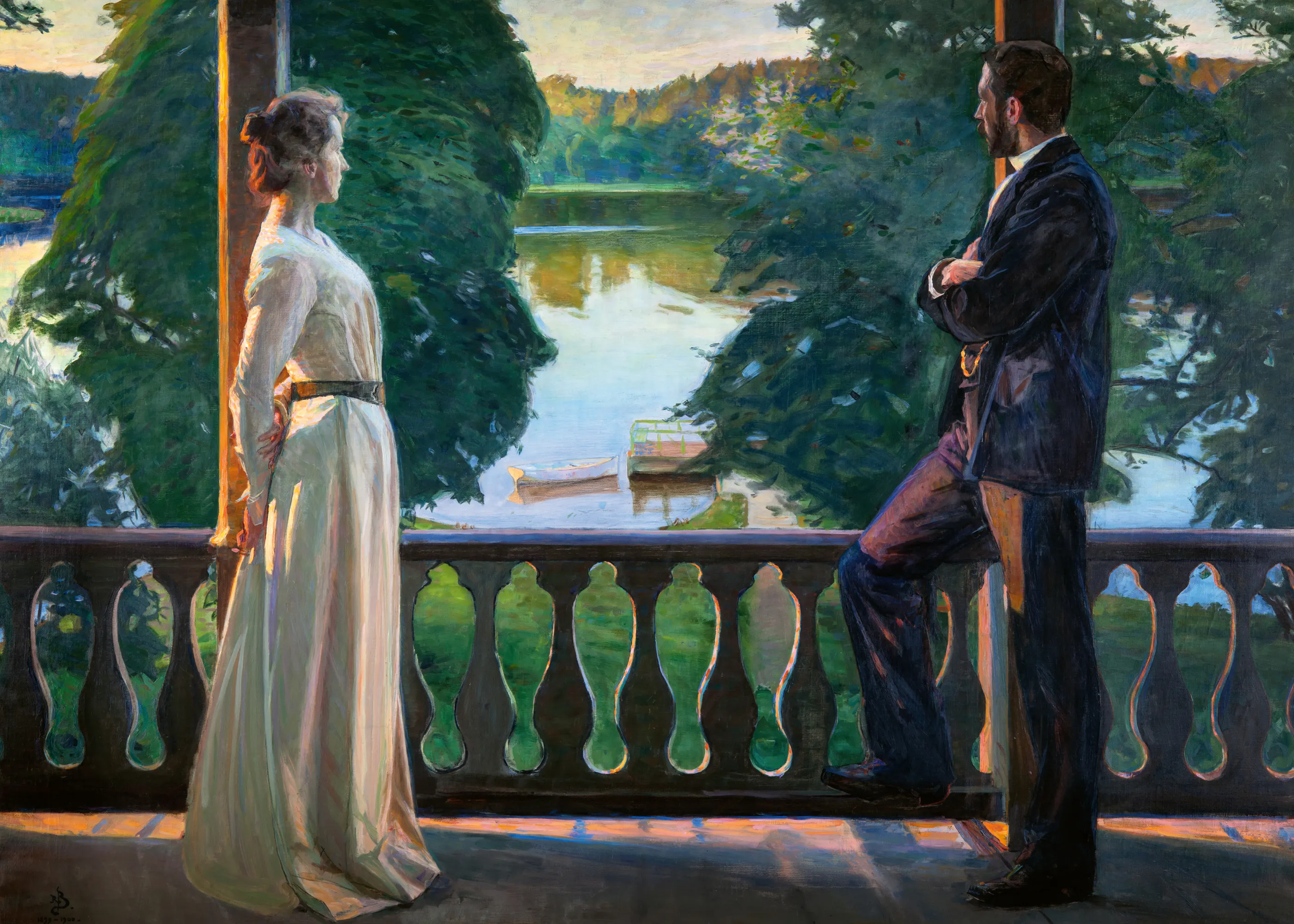 Richard Bergh - Nordic Summer Evening Poster 0