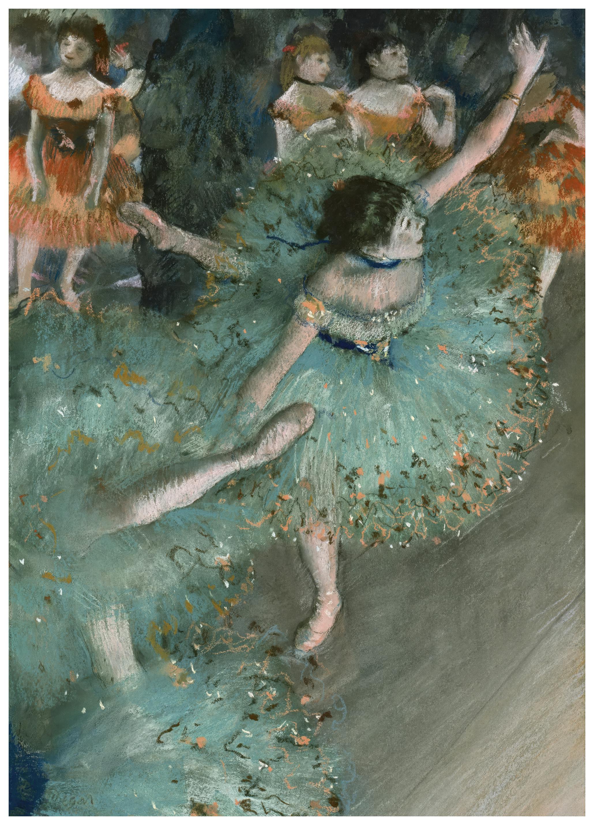 Edgar Degas - Swaying Dancer (Dancer in Green) Poster (21x30 cm) - Poster Store