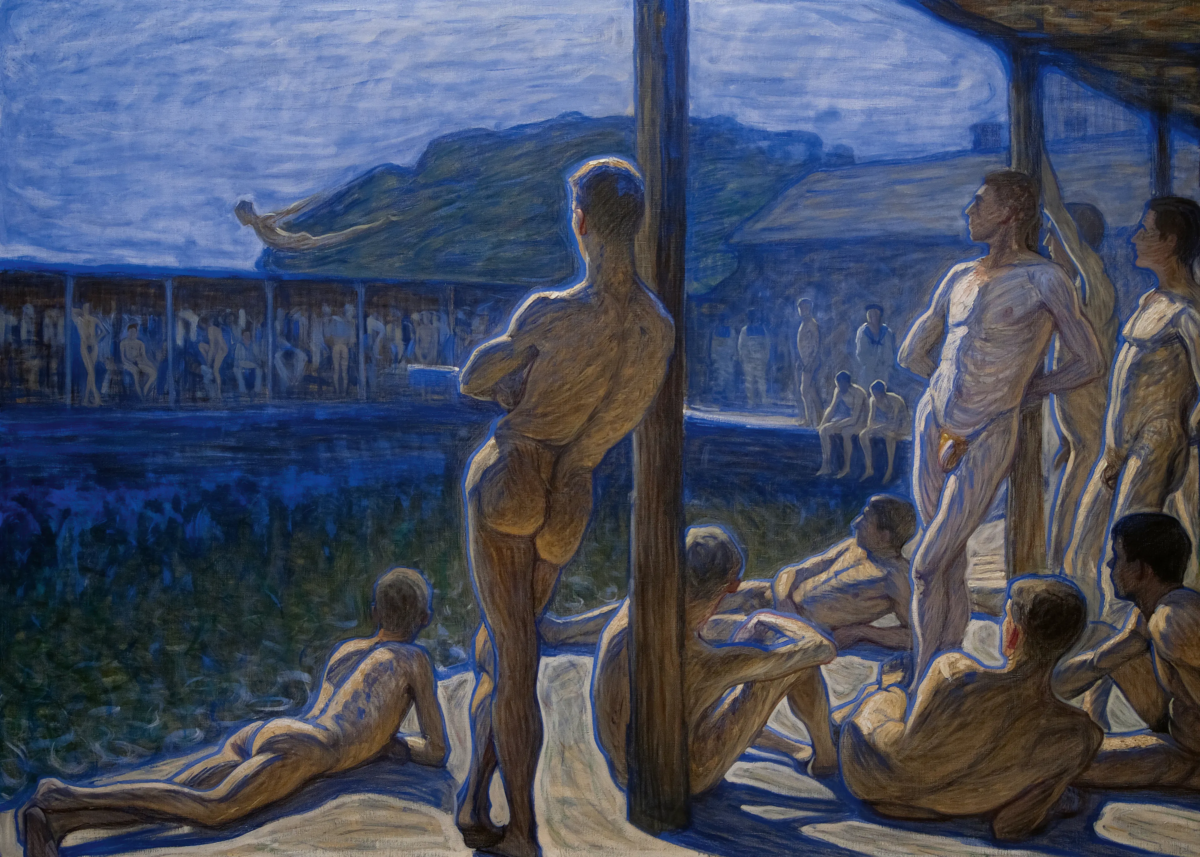 Eugène Jansson - Naval Bathhouse Poster 0