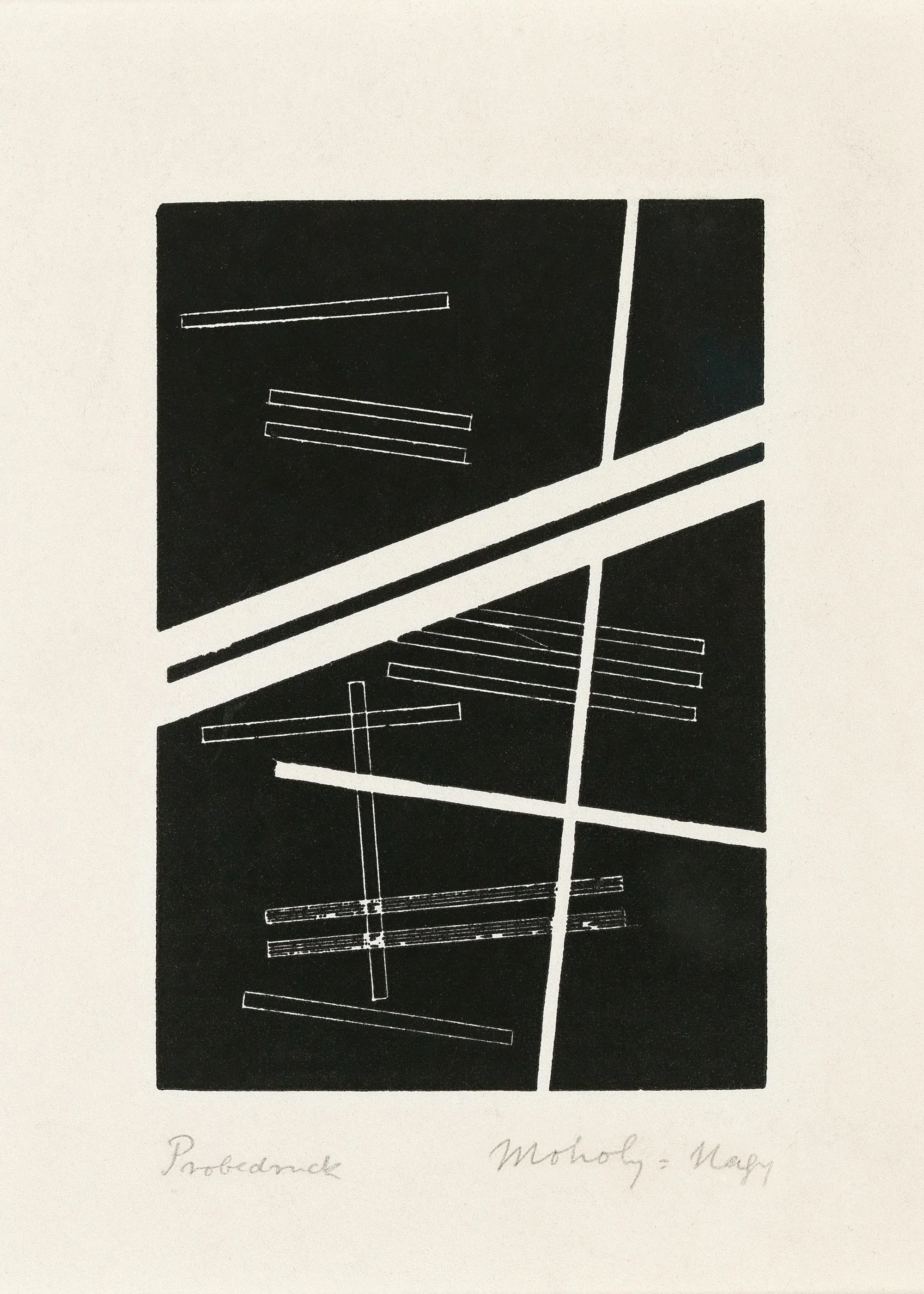 László Moholy-Nagy - 無題のコンポジション ポスター 0