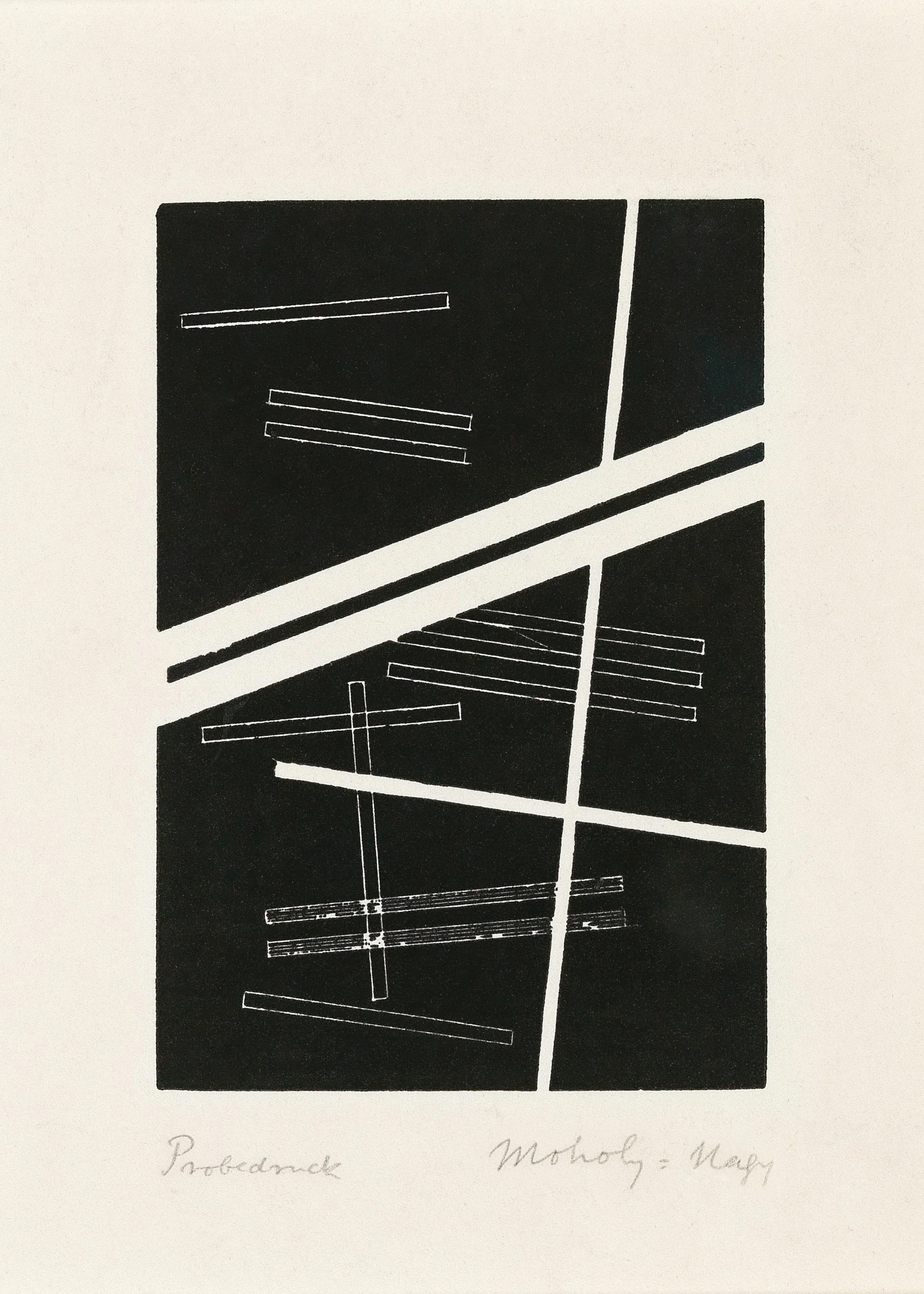 László Moholy-Nagy - 無題のコンポジション ポスター 0