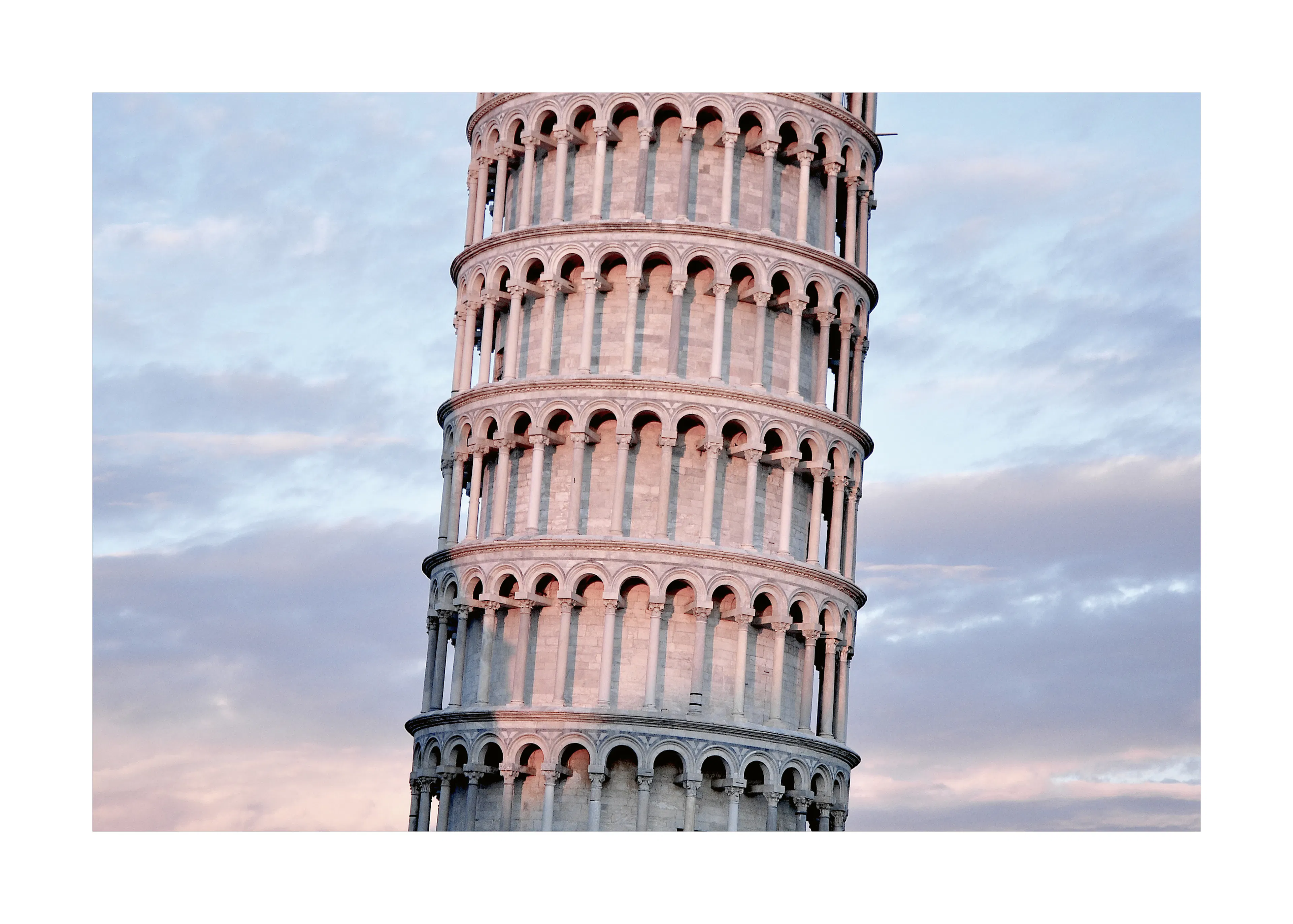 イタリアの斜塔 ポスター 0