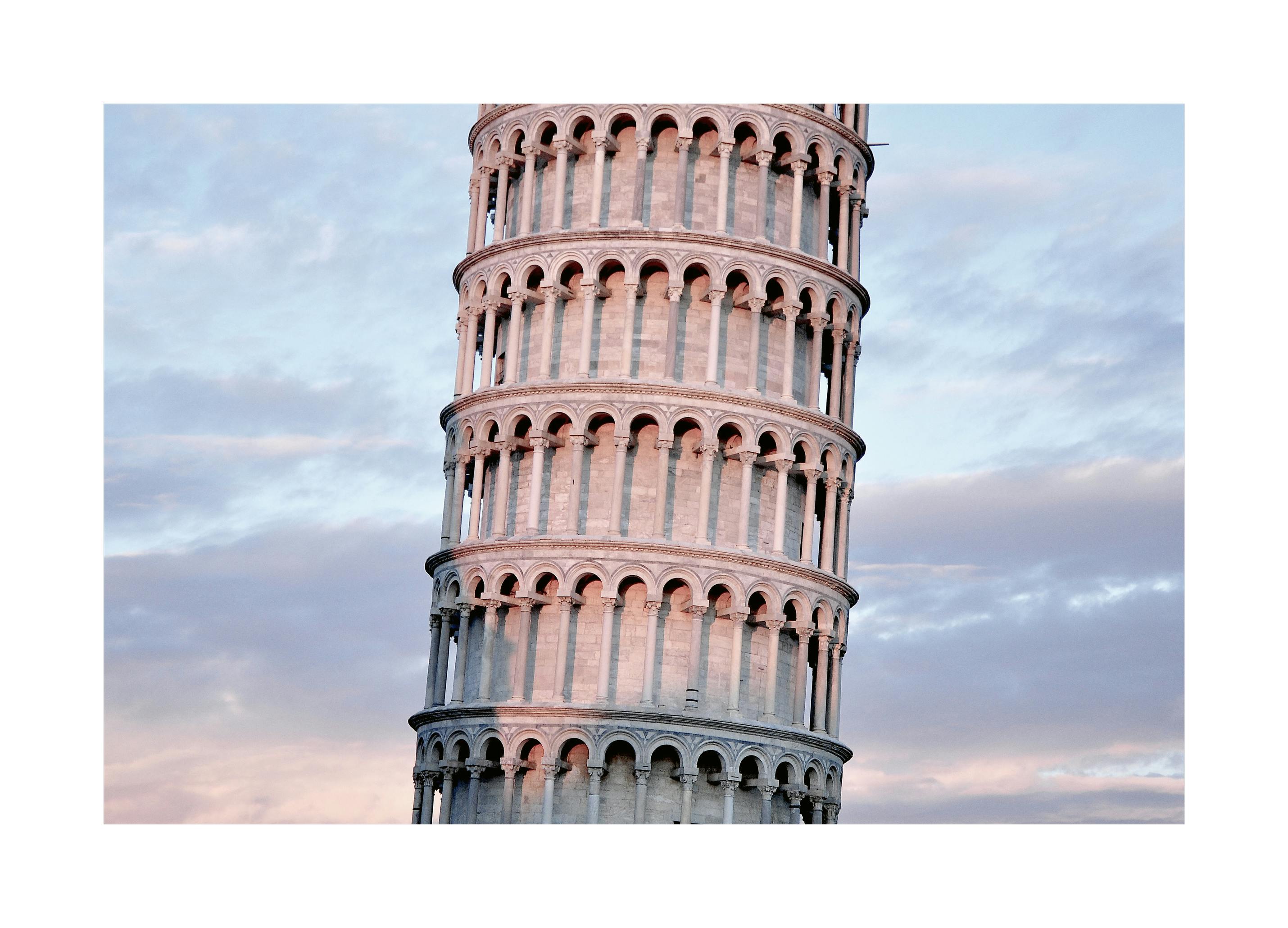 Leaning Tower Italy Poster (50x70 cm) - Poster Store