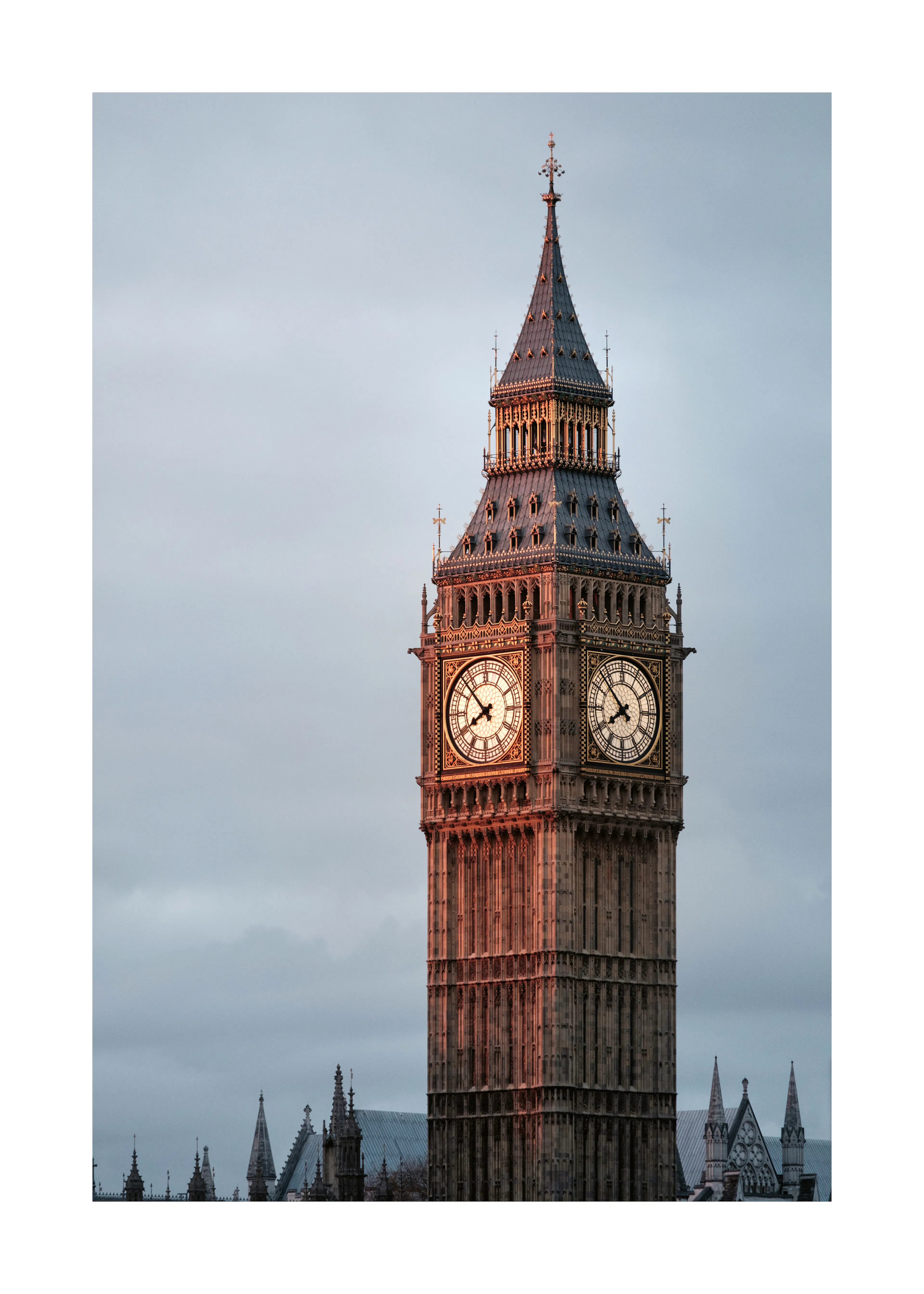 ビッグベン ロンドン ポスター 0