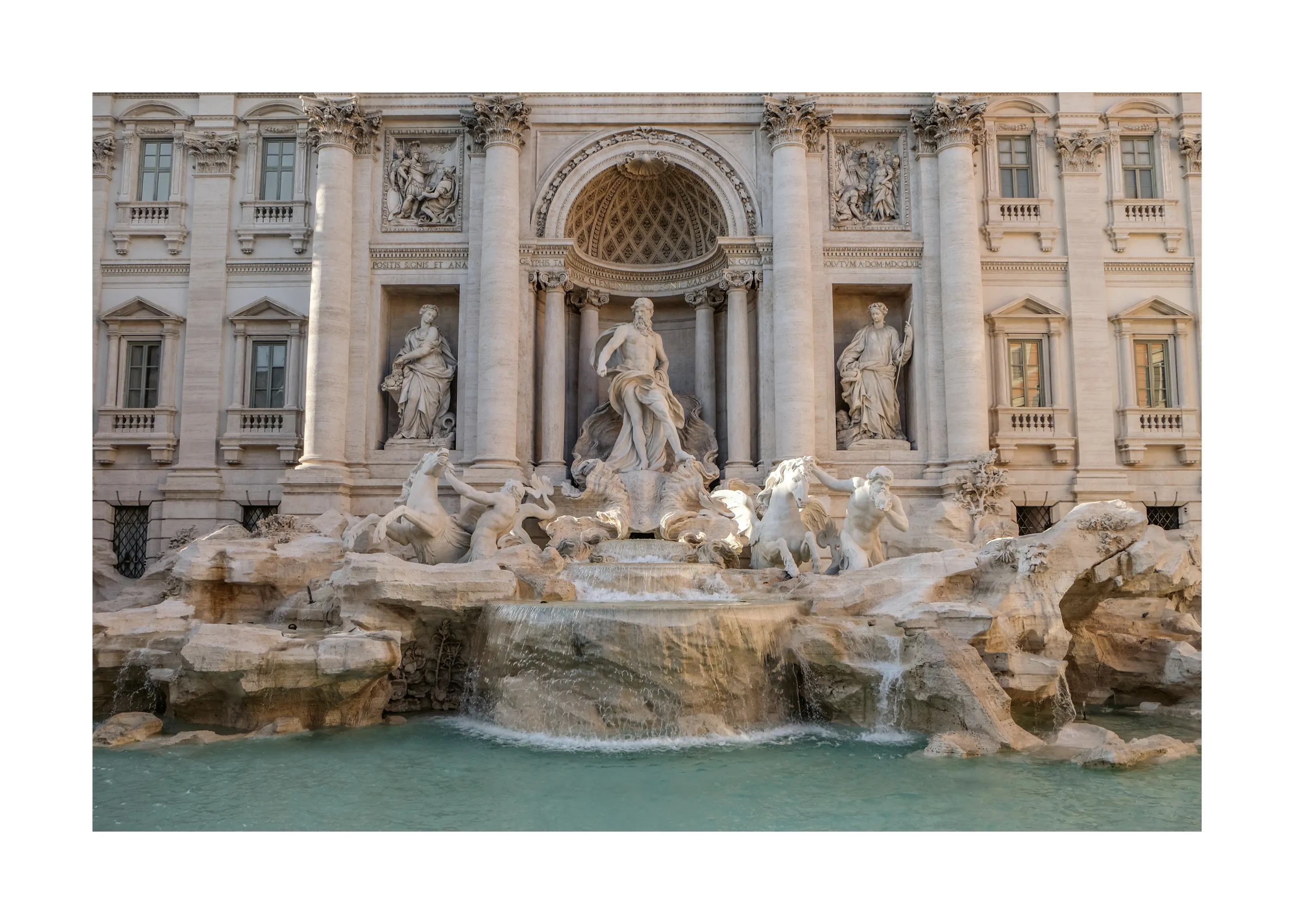 トレビの泉 ローマ ポスター 0