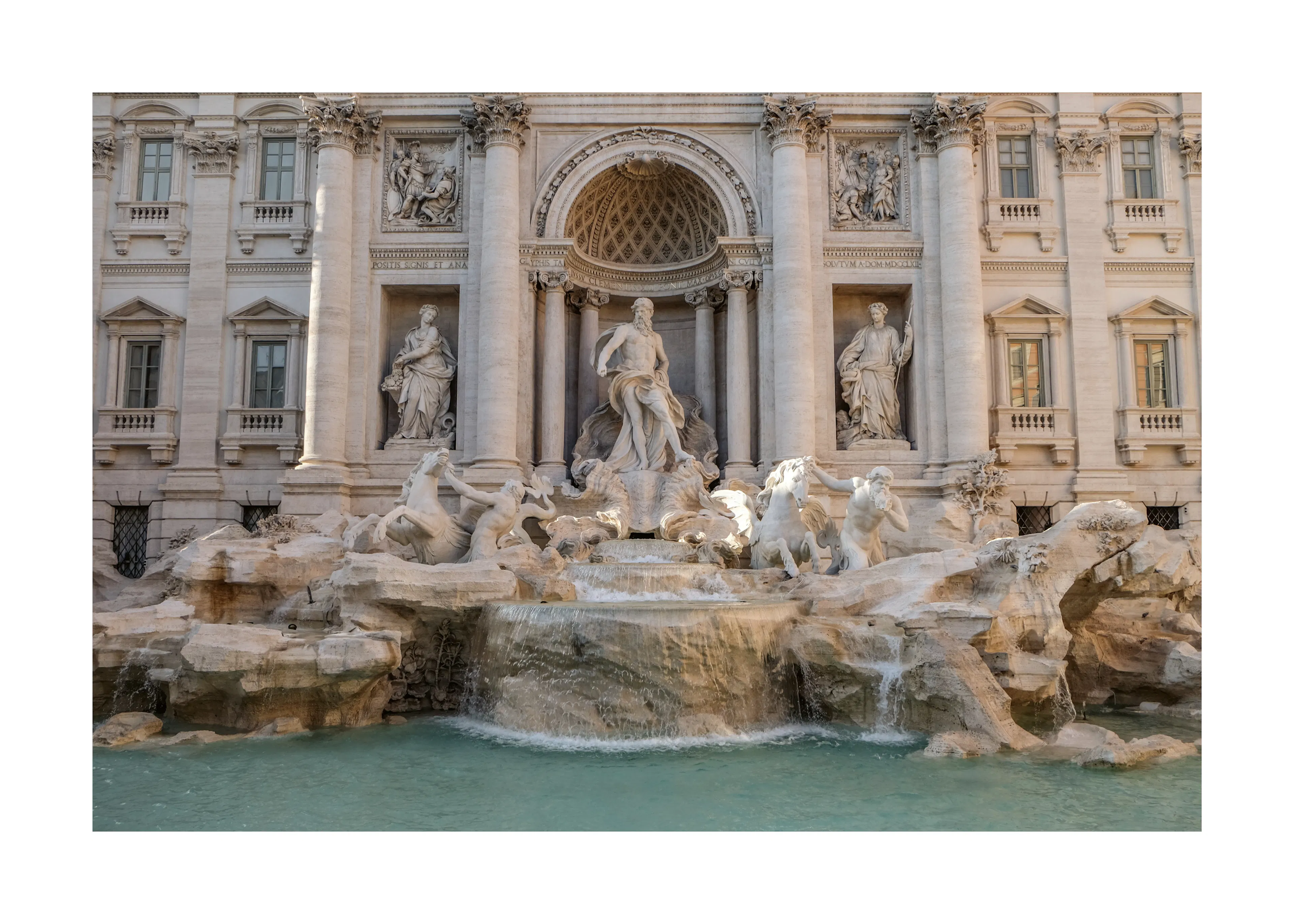 トレビの泉 ローマ ポスター 0