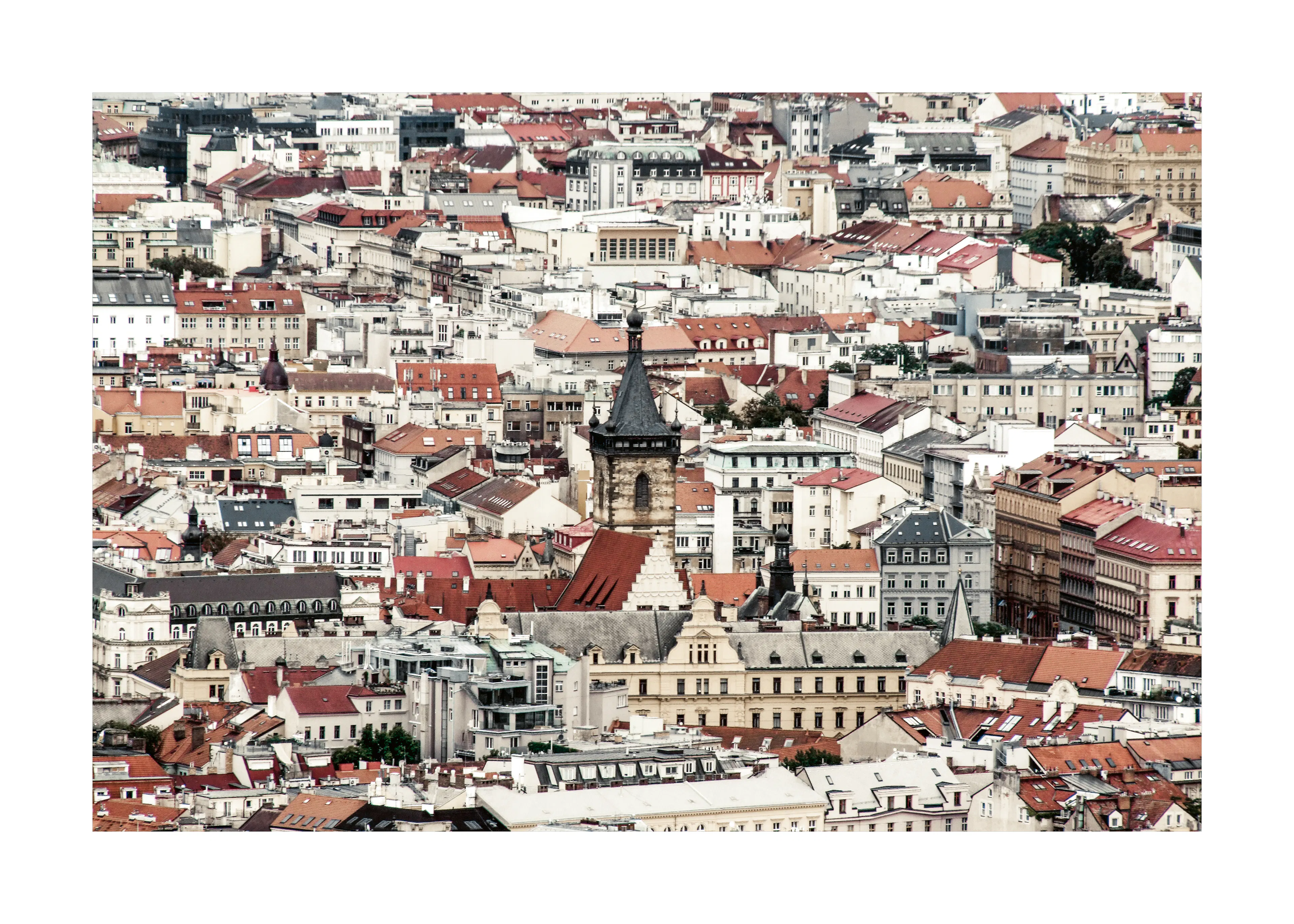 Paesaggio Urbano di Lisbona Poster 0