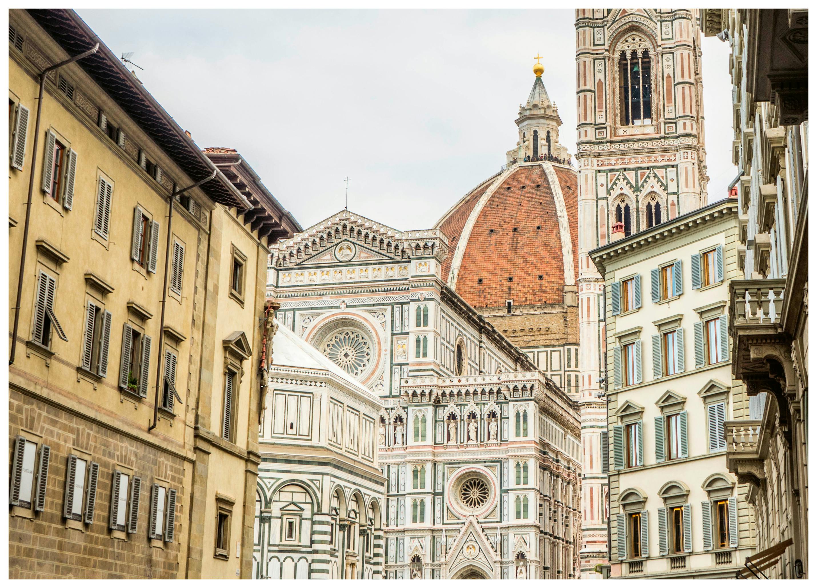 Paysage Urbain Italien Affiche (70x100 cm) - Poster Store