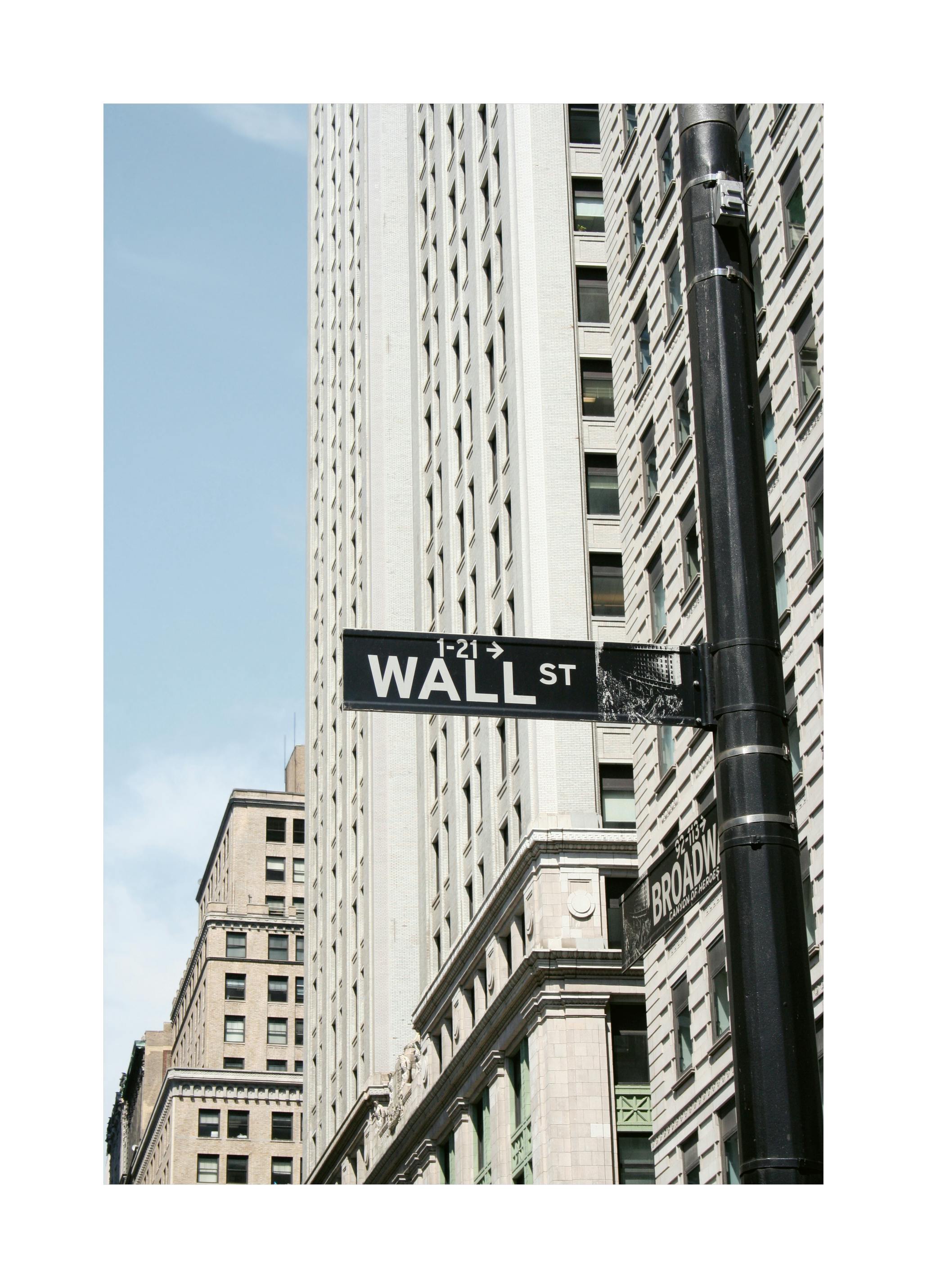 Wall Street Poster (50x70 cm) - Poster Store