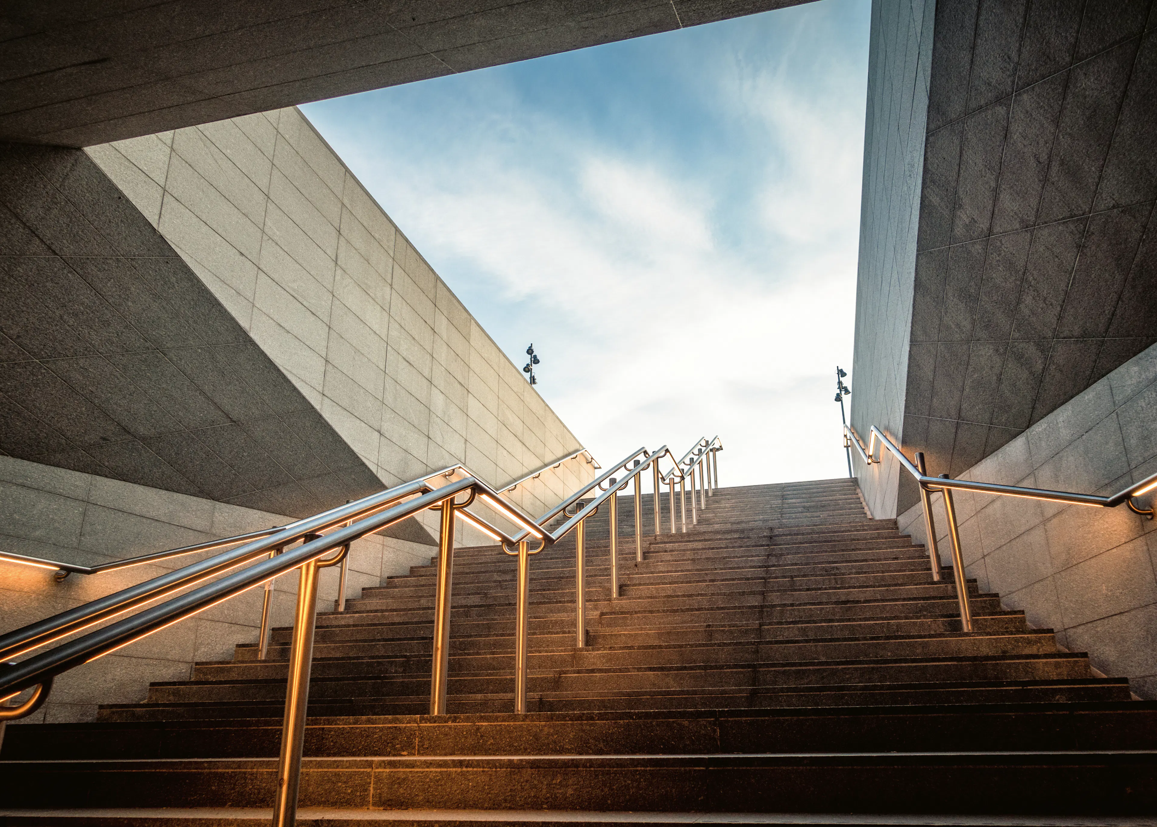 Urban Staircase Poster 0