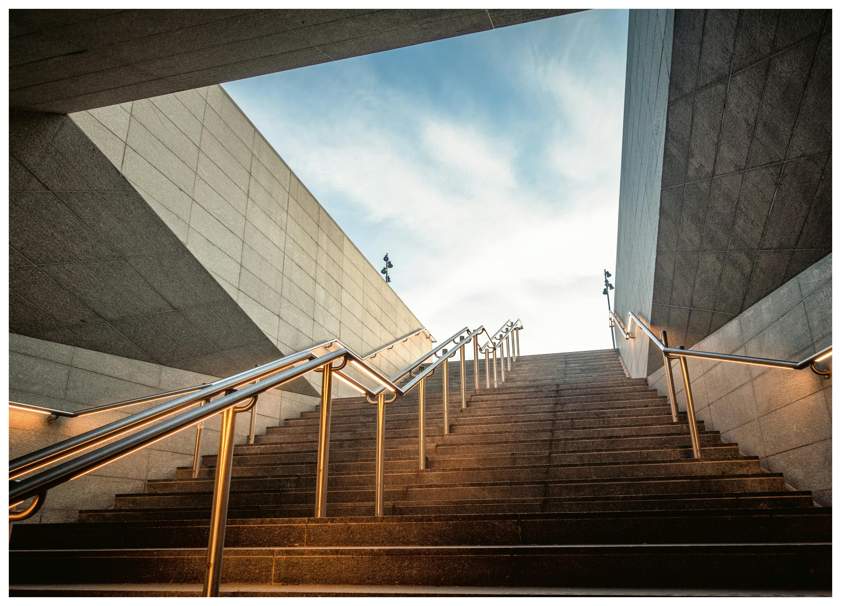 Escalier Urbain Poster (50x70 cm) - Poster Store