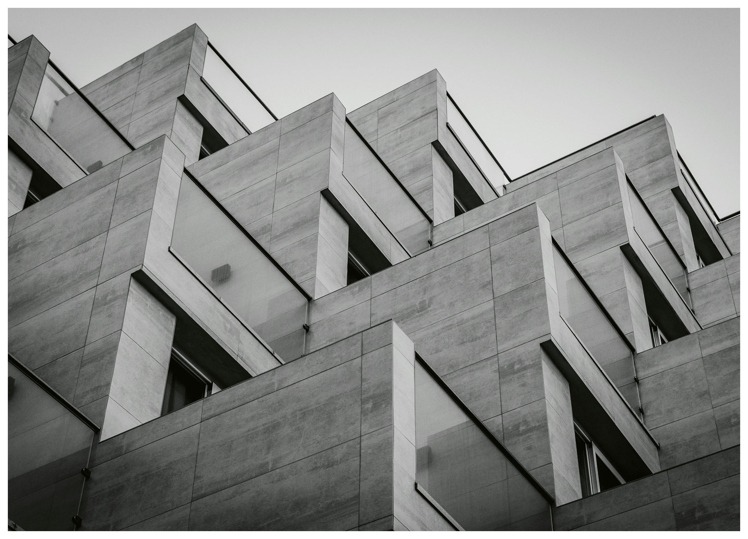 Edificio in Cemento Poster (30x40 cm) - Poster Store