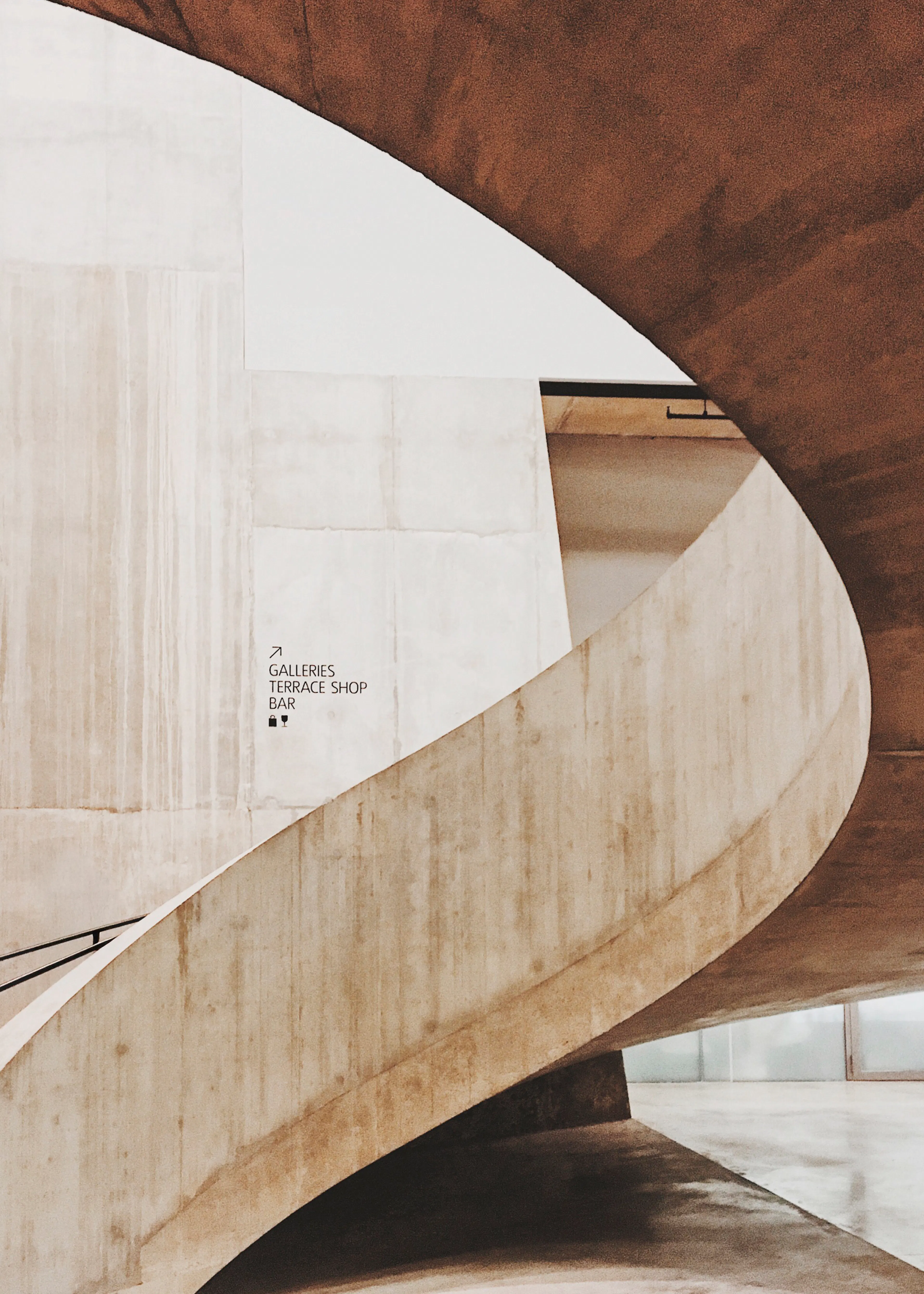 Curved Staircase Poster 0