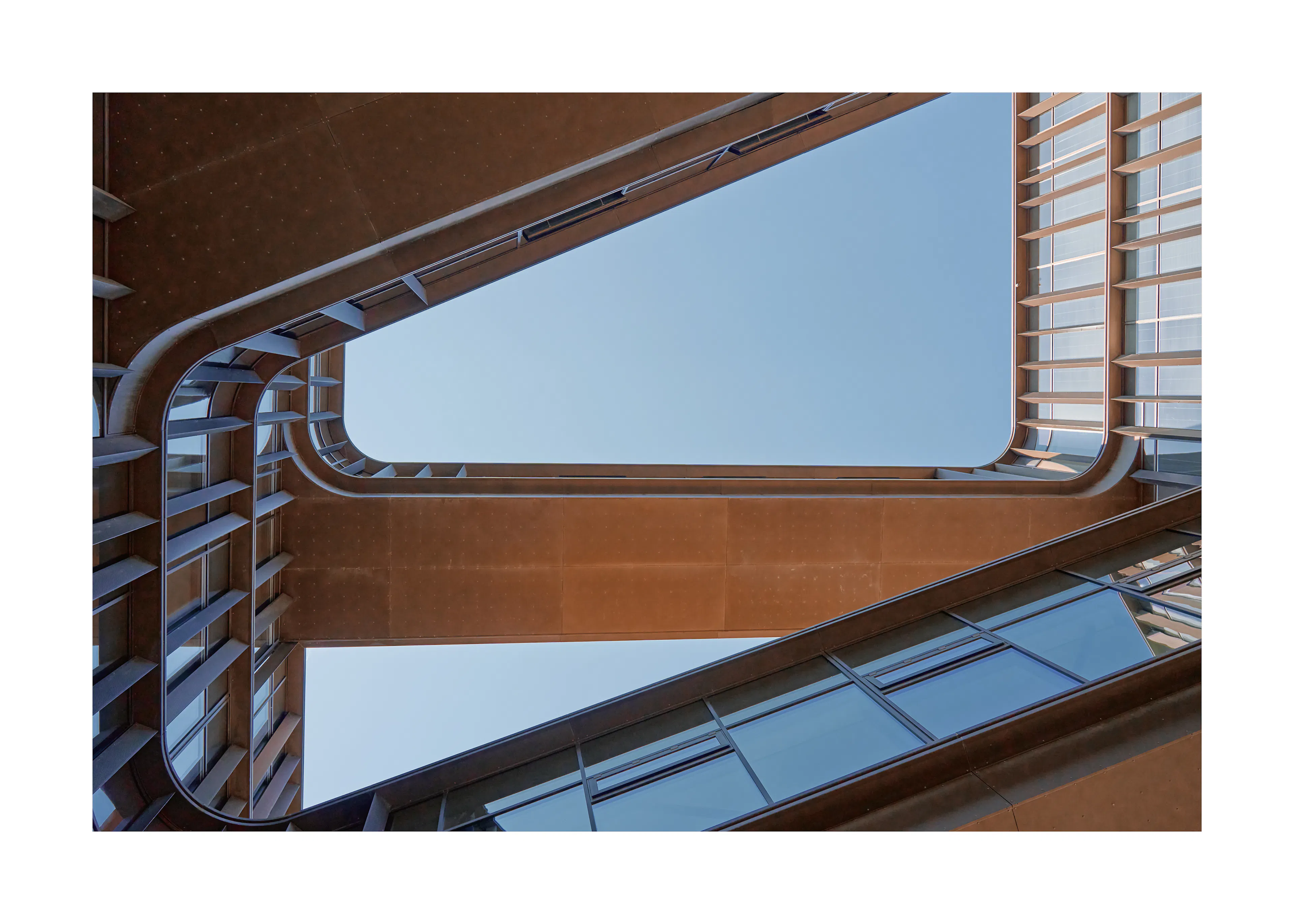 Geometric Building Poster 0