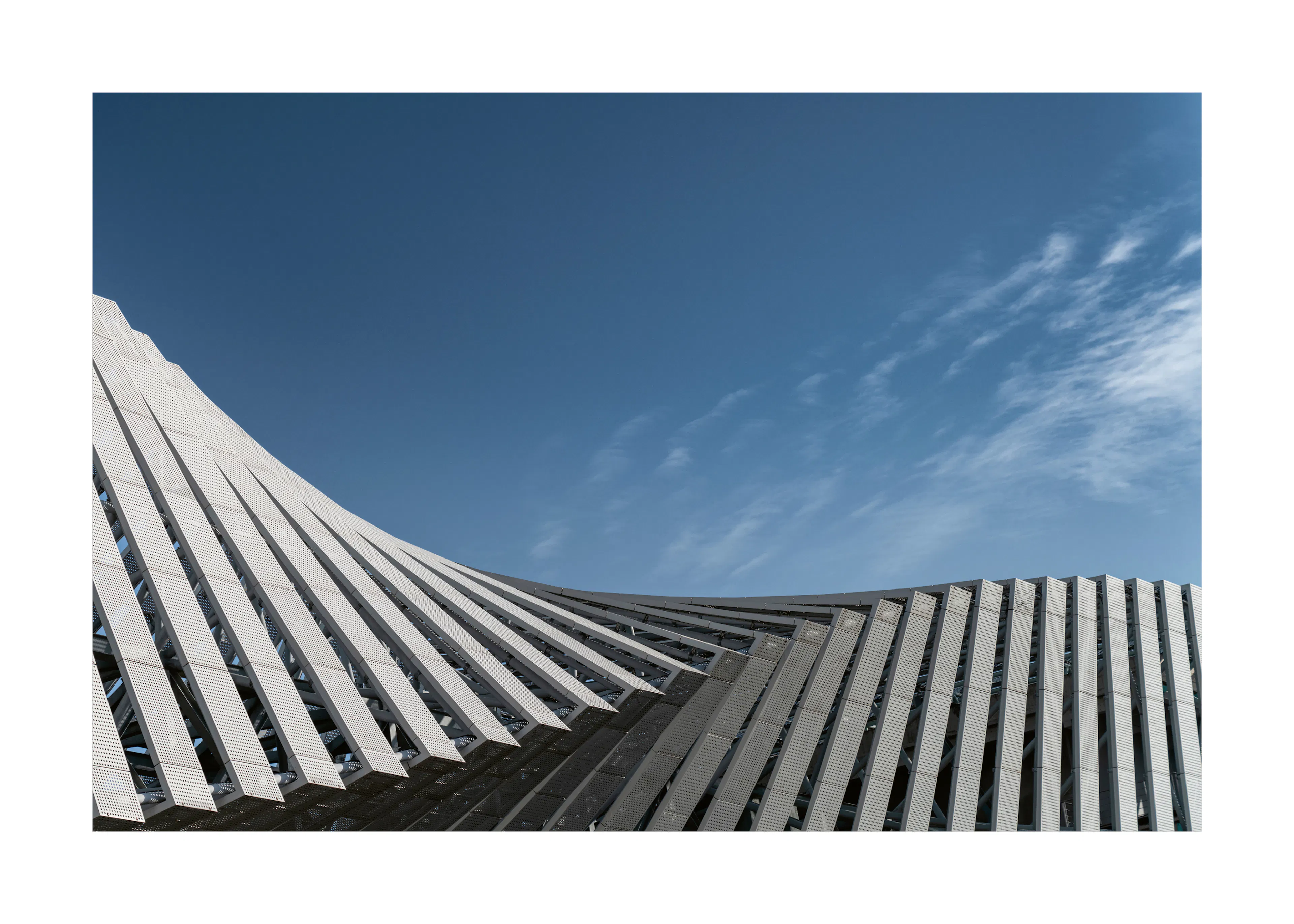 Curved Buildings Poster 0