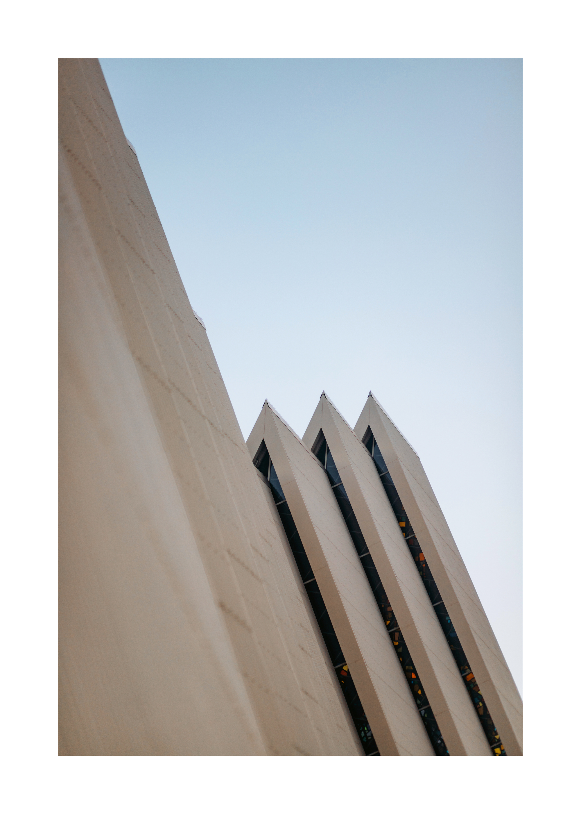 Urban Design Poster - Geometric Building | Poster Store NZ