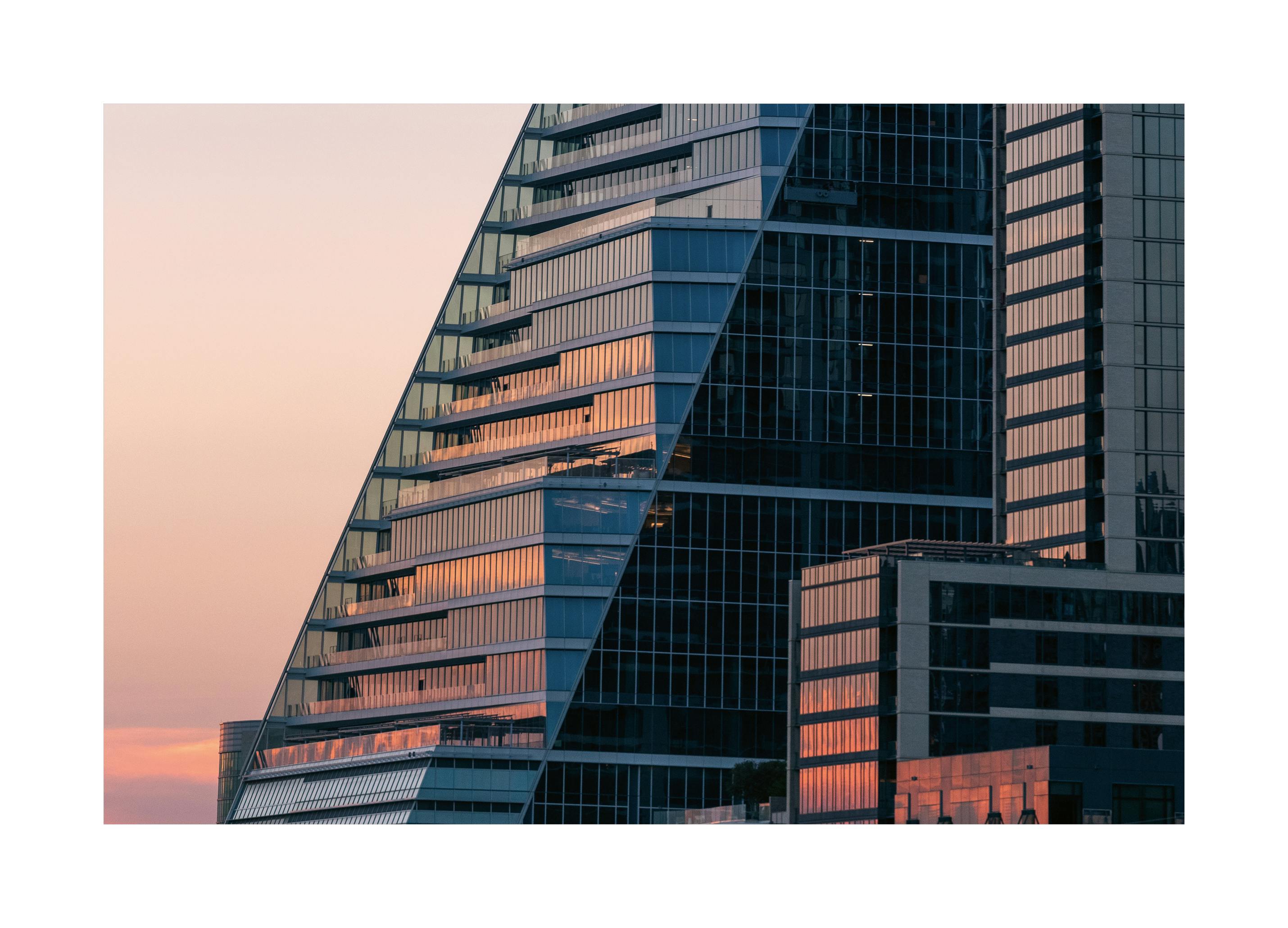 Urban Skyscraper Poster (21x30 cm) - Poster Store