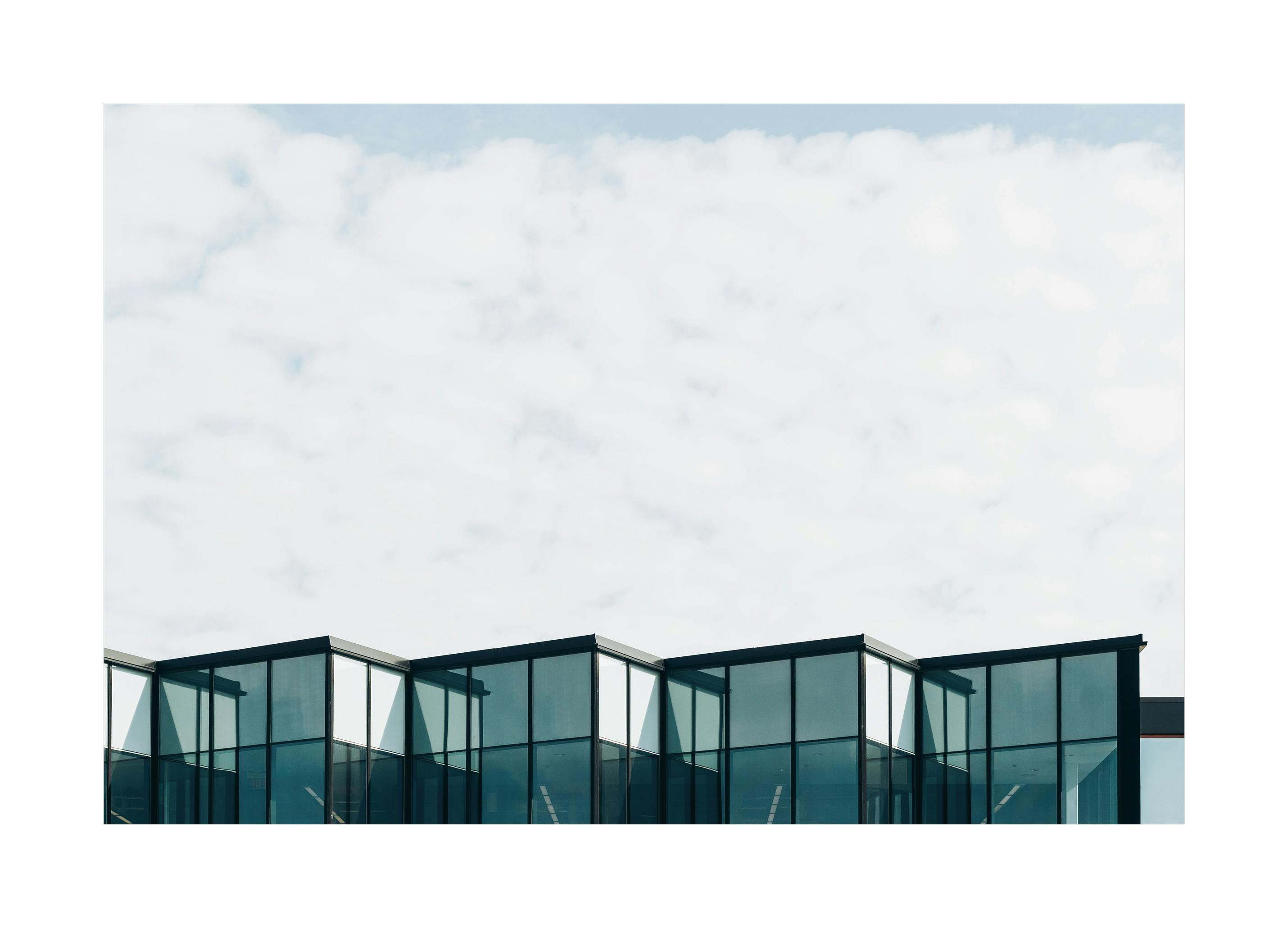 Glass Building Poster (70x100 cm) - Poster Store