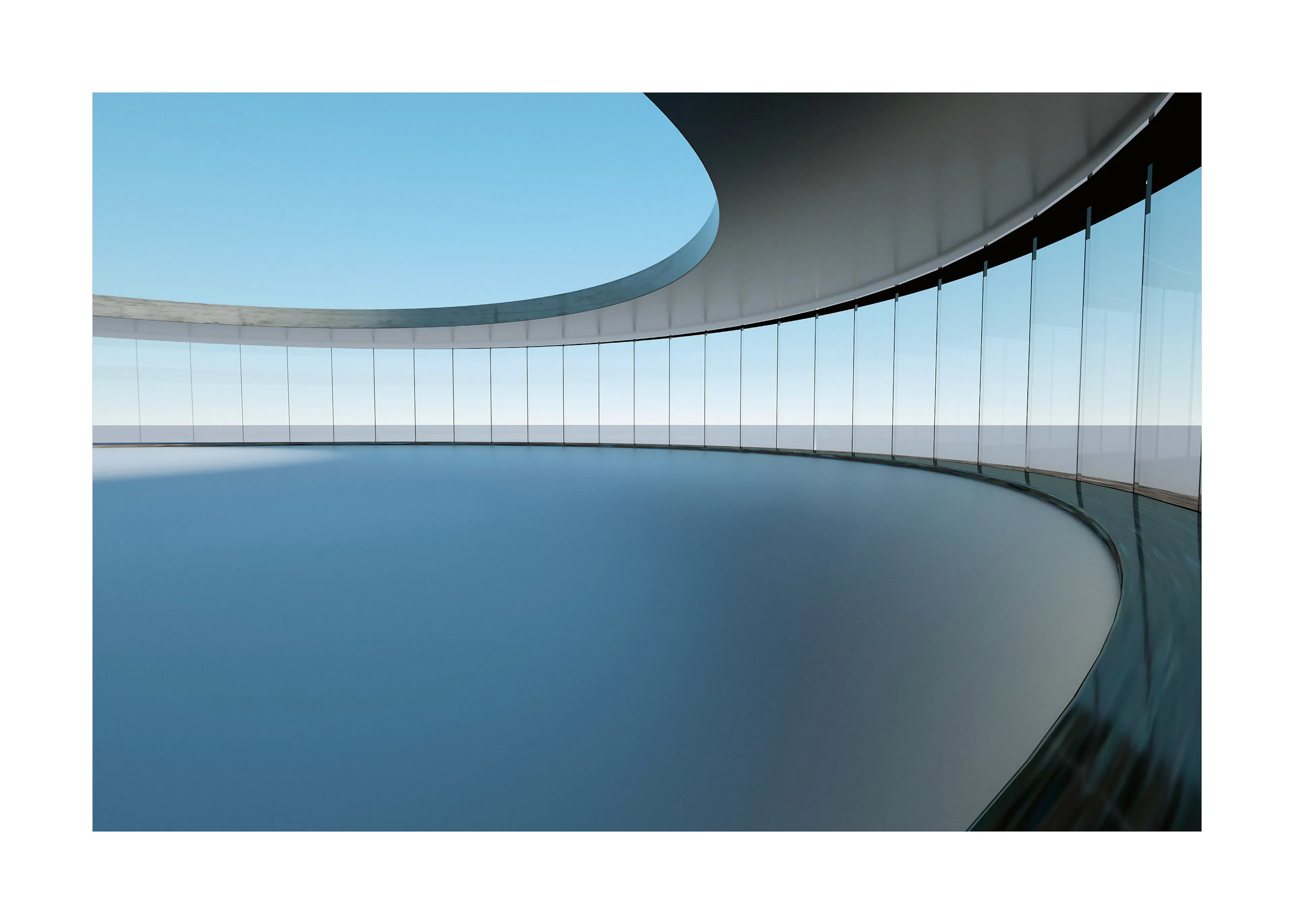 Curved Interior Poster 0