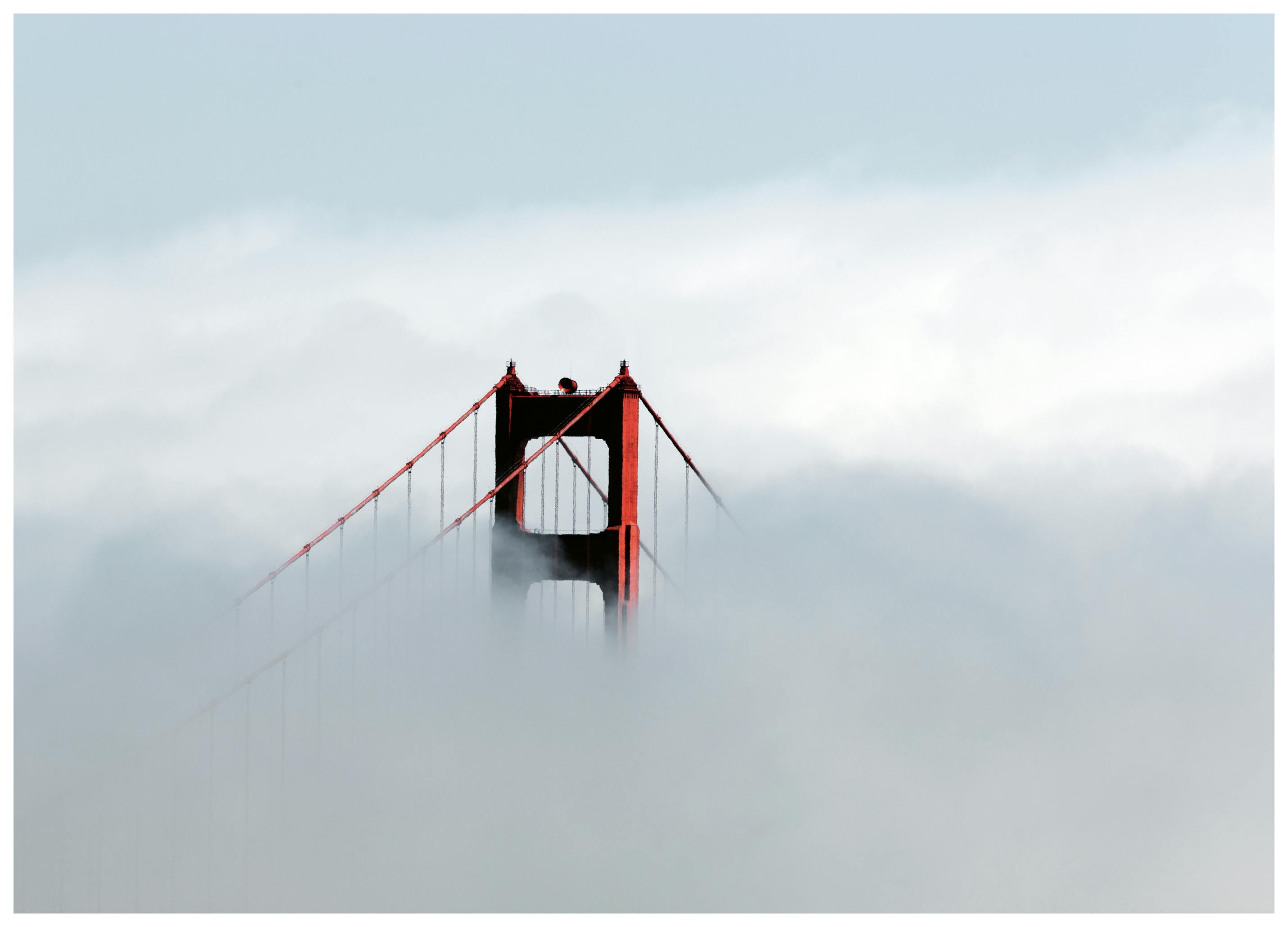 Mgła San Francisco Plakat (50x70 cm) - Poster Store