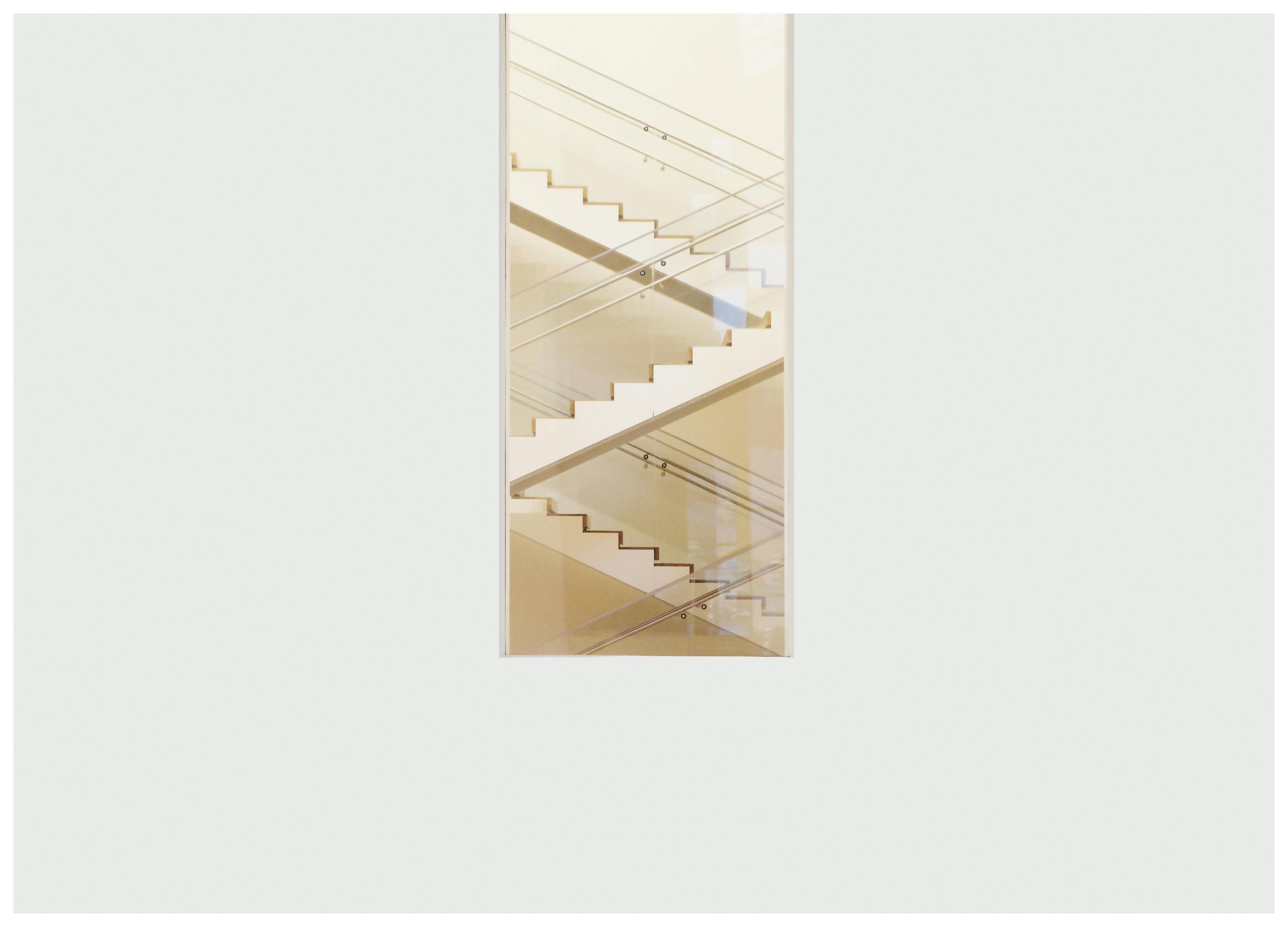 Modern Staircase Poster (30x40 cm) - Poster Store