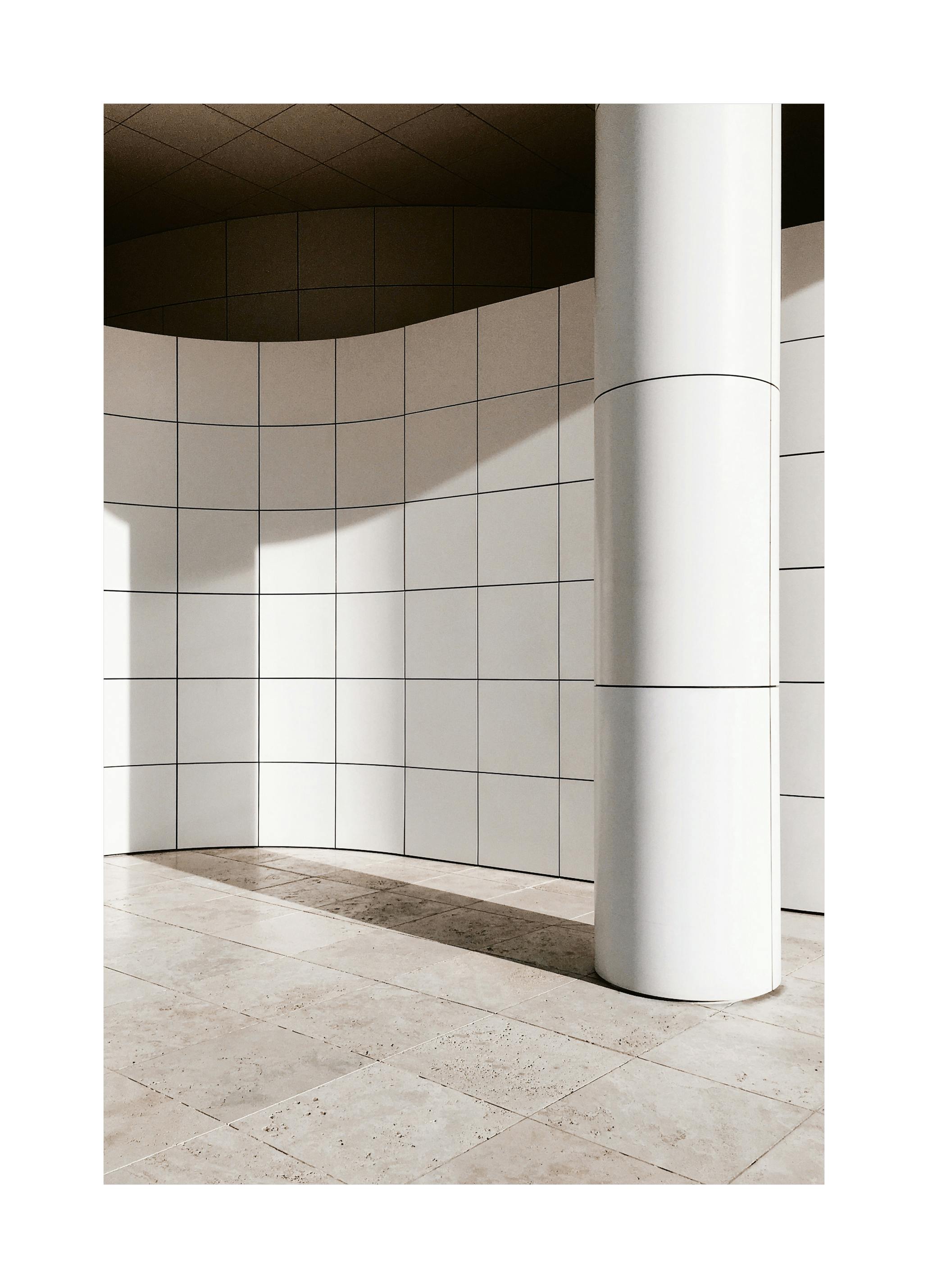 Architecture Moderne de Hall Affiche (50x70 cm) - Poster Store