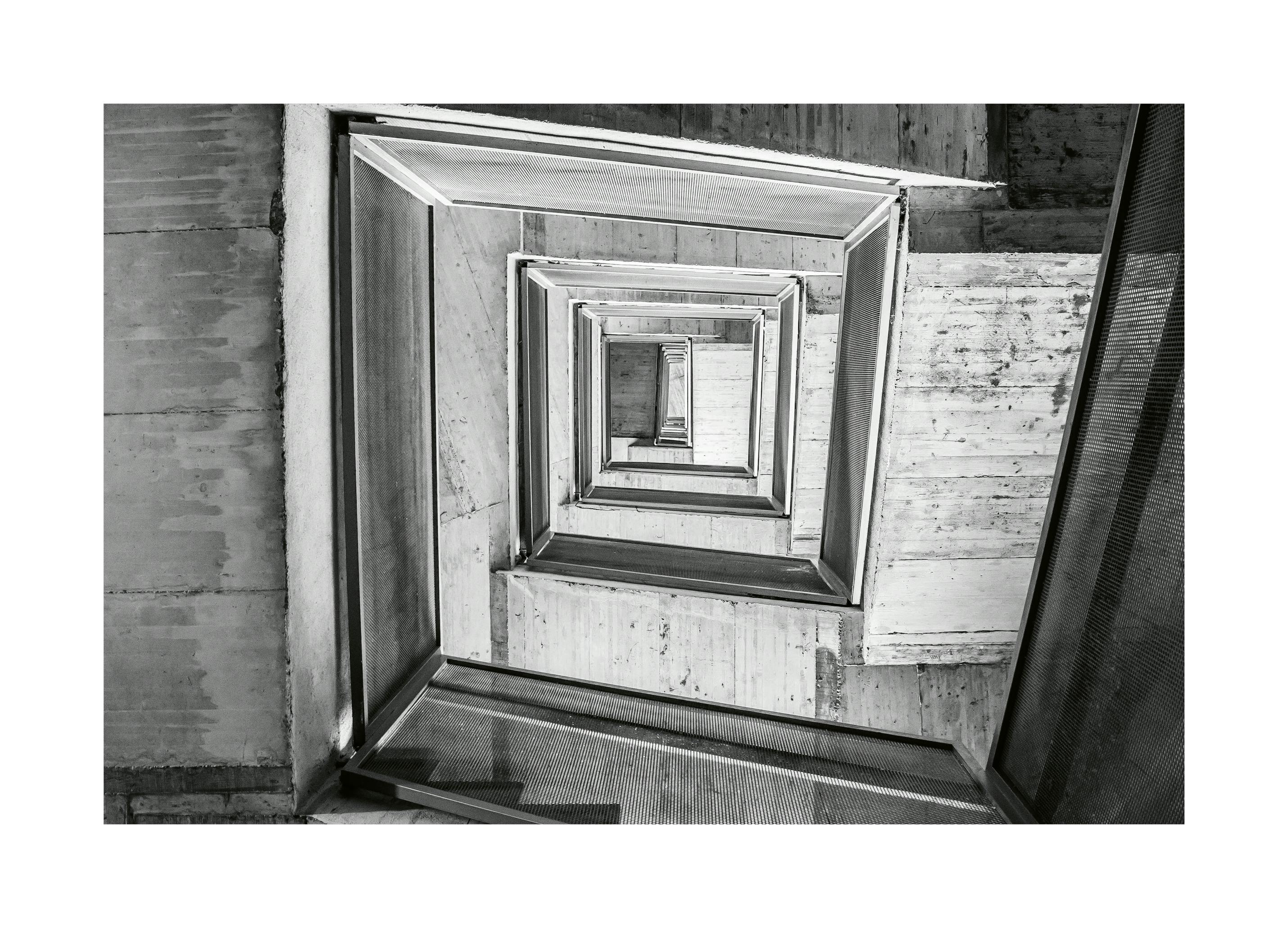 Architecture d'Escalier Affiche (50x70 cm) - Poster Store