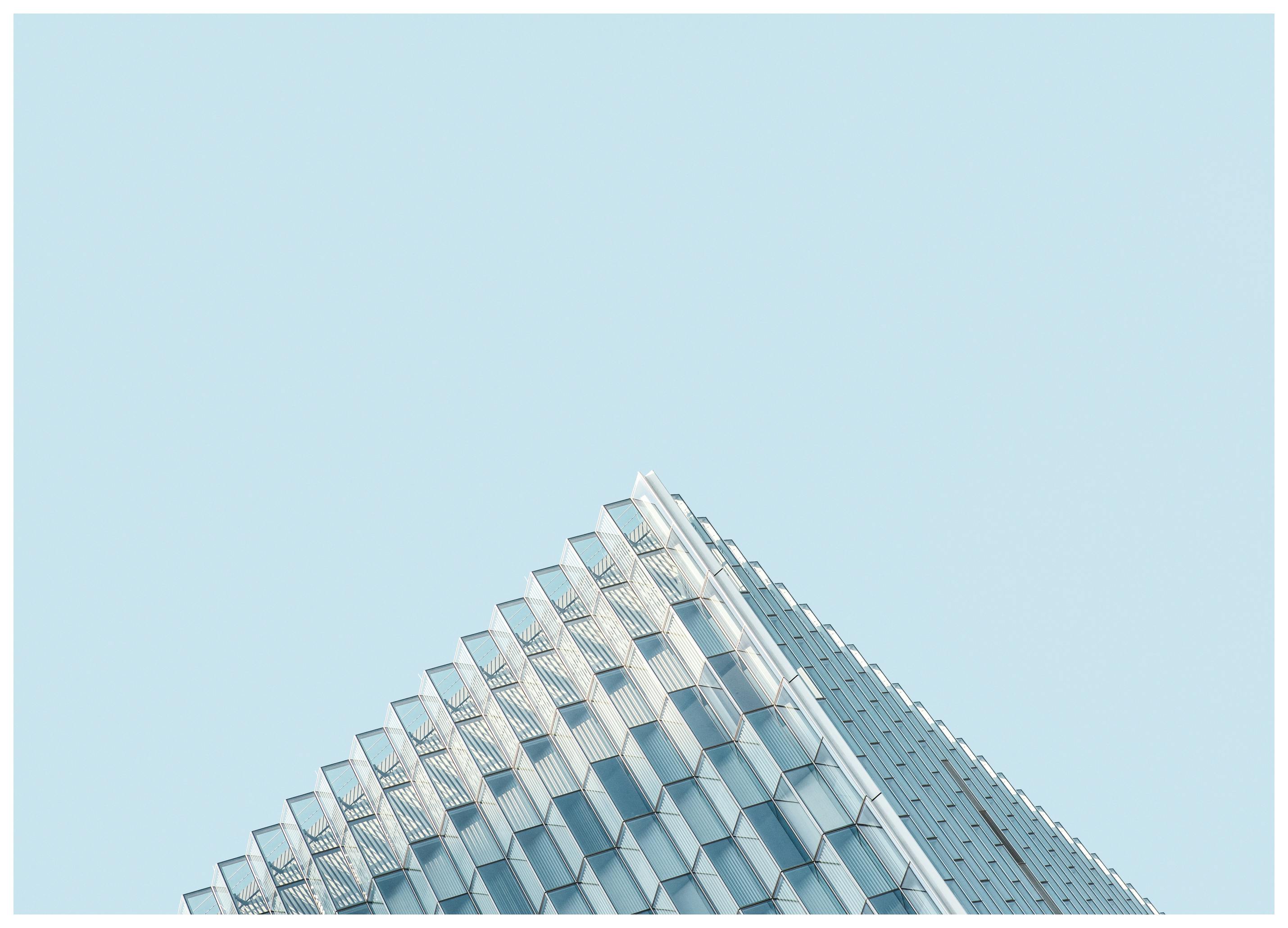 Skyskrapfasad Poster (50x70 cm) - Poster Store