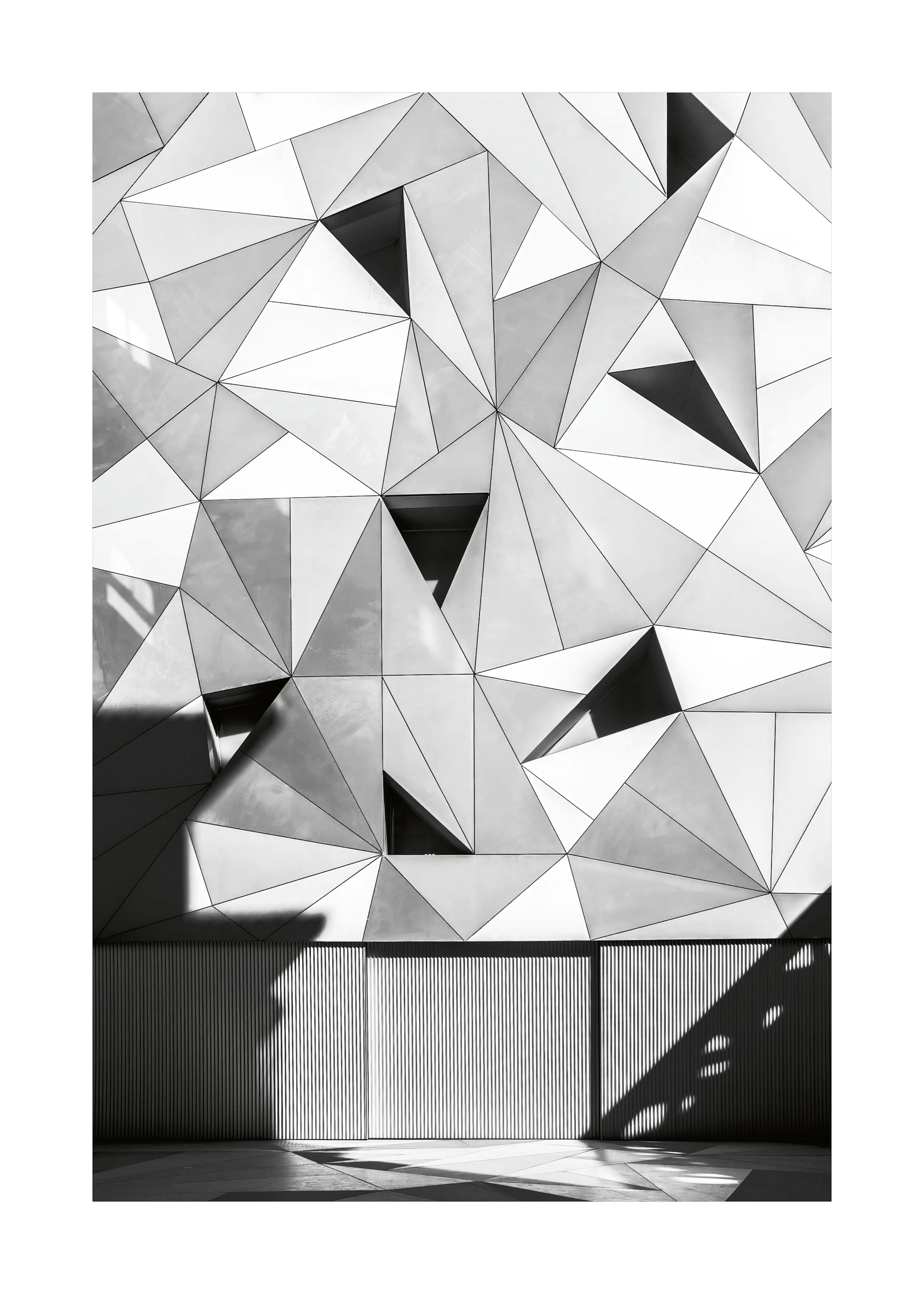 Geometric Abstract Art Poster 0