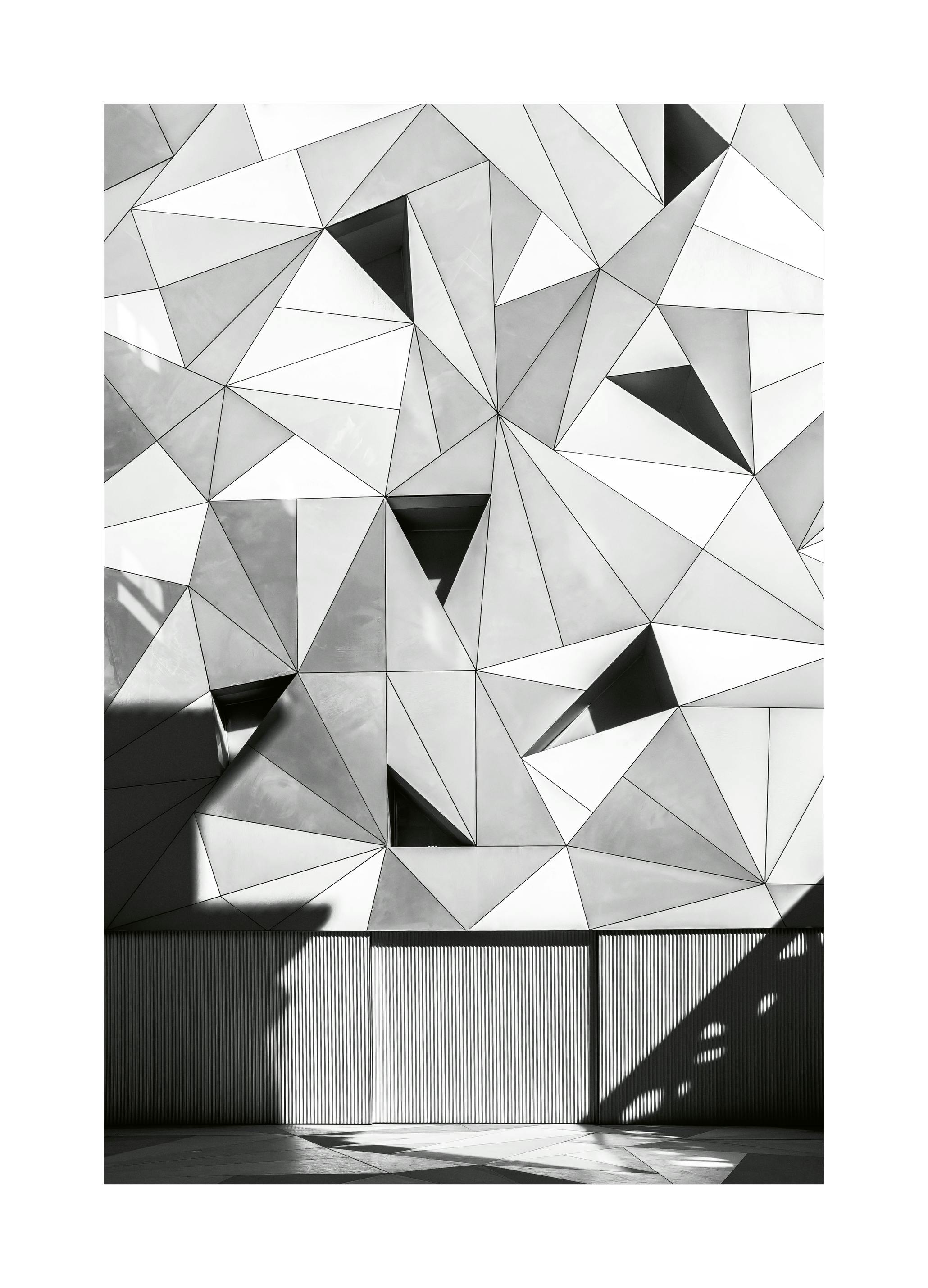 Art Abstrait Géométrique Affiche (50x70 cm) - Poster Store