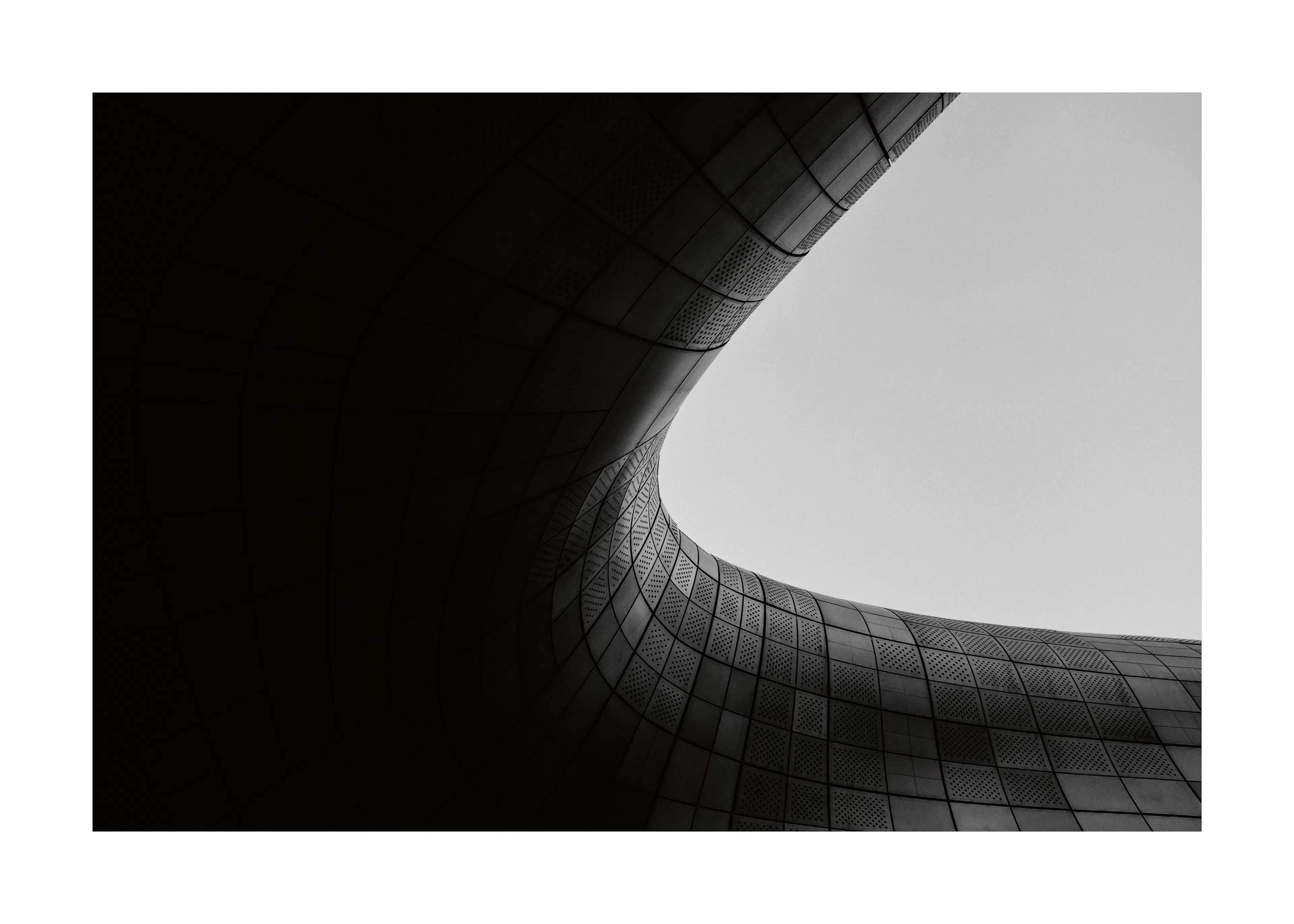 Curved Building Design Poster 0