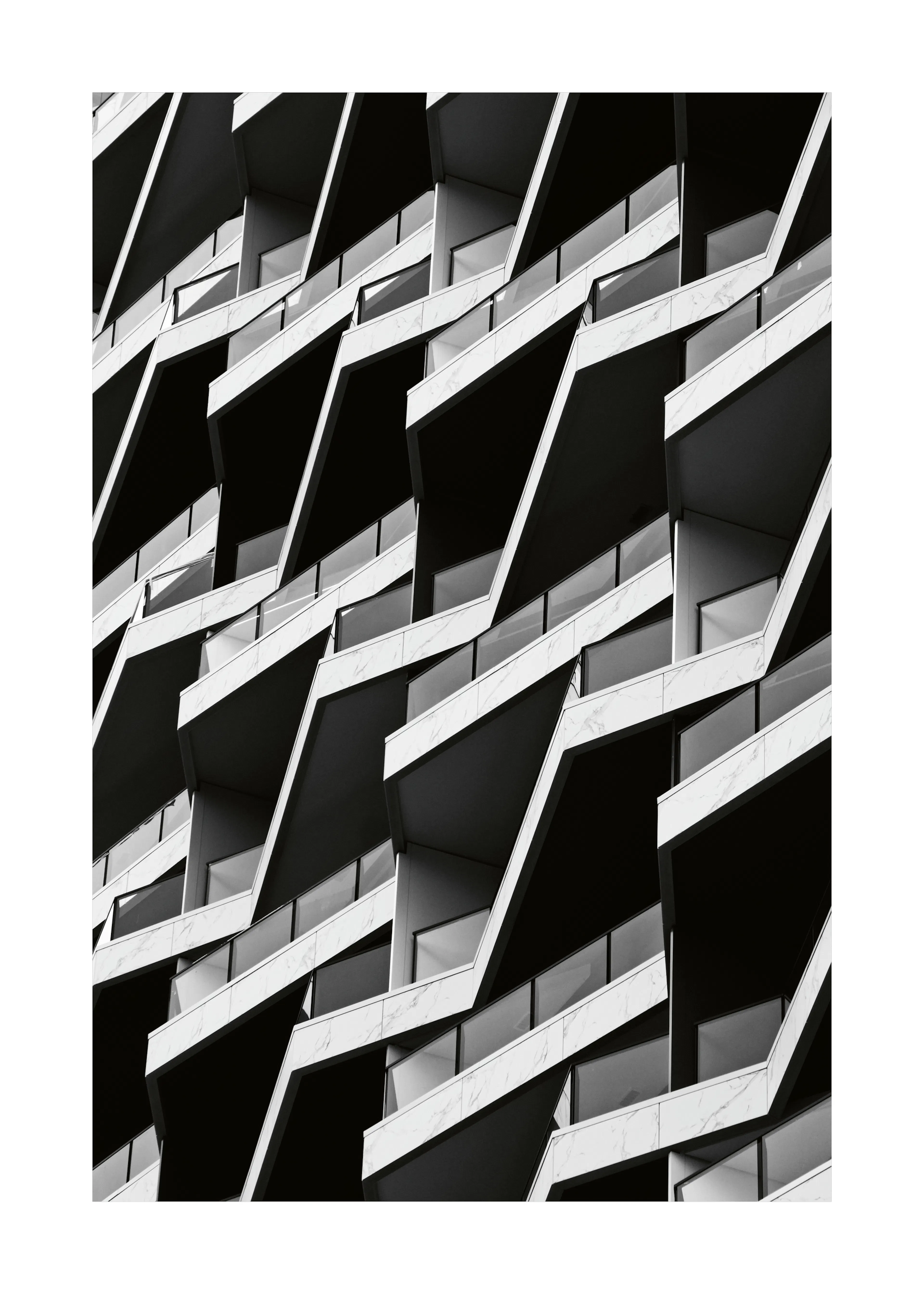 Geometric Facade Poster 0